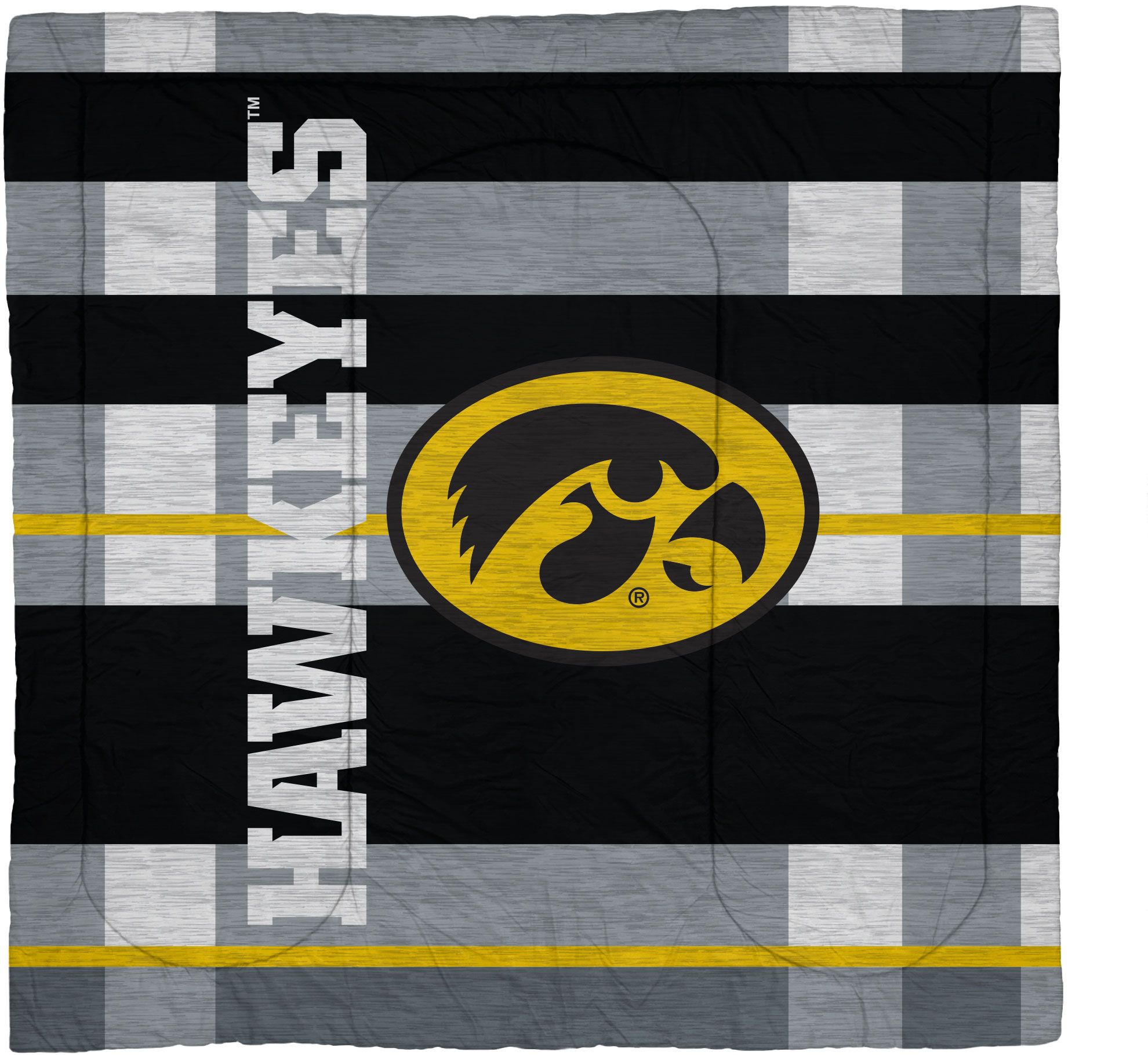 Pegasus Sports Iowa Hawkeyes 3-Piece Queen Bedding Set product image