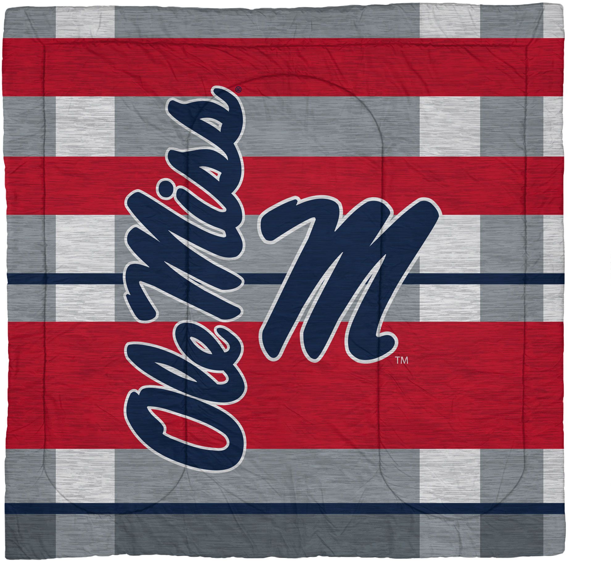 Pegasus Sports Ole Miss Rebels 3-Piece Queen Bedding Set