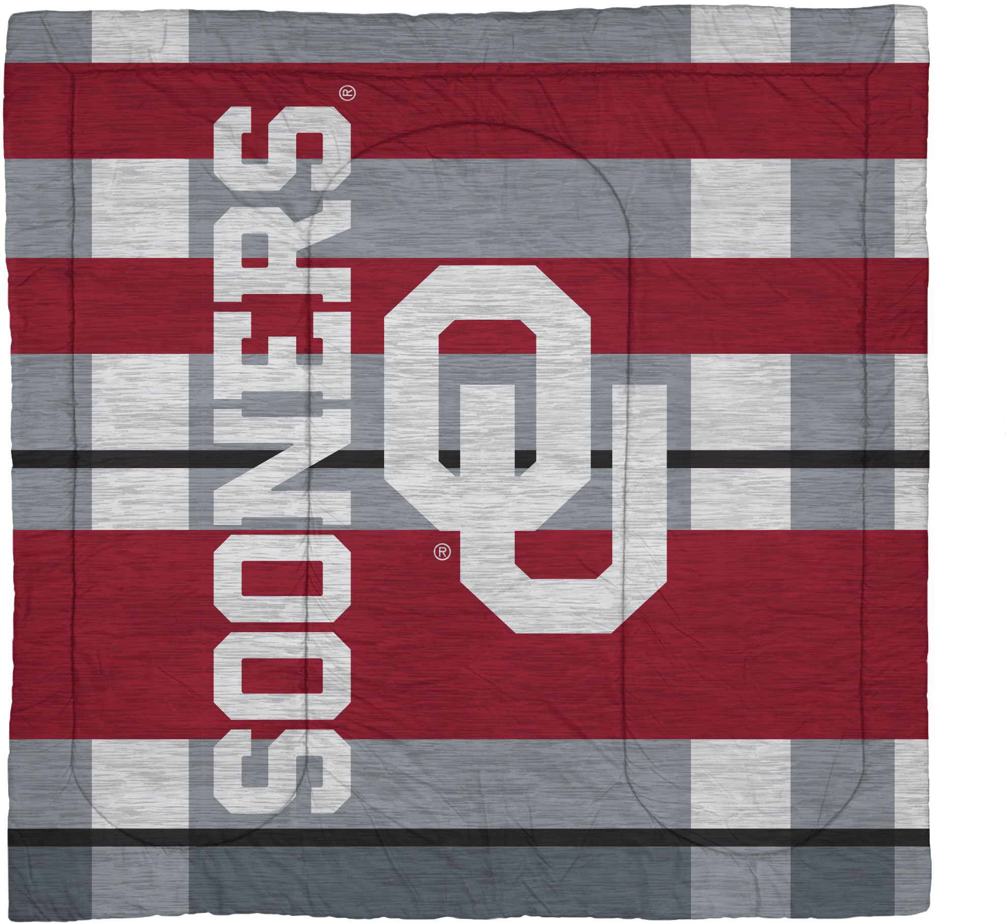 Pegasus Sports Oklahoma Sooners 3-Piece Queen Bedding Set