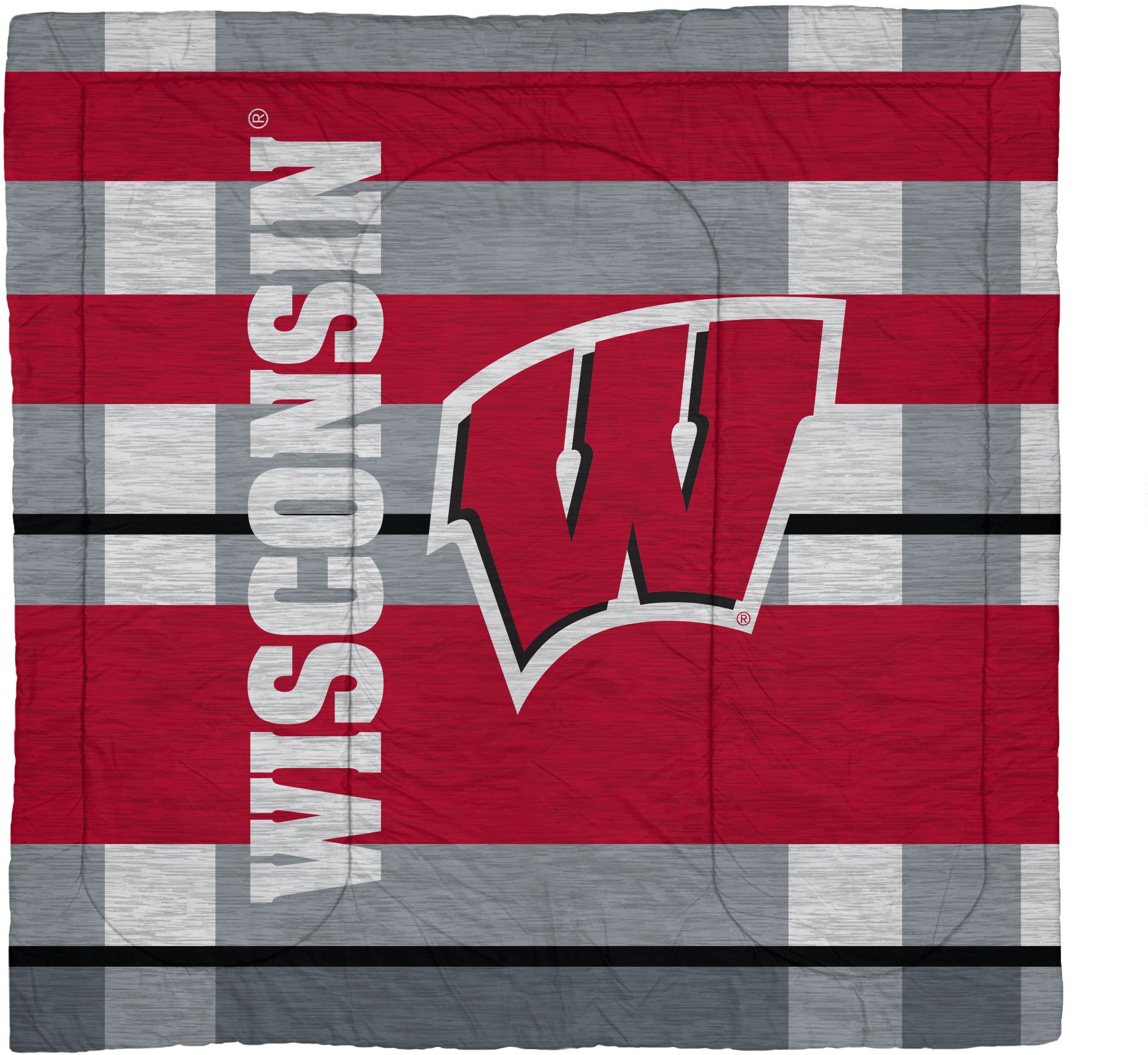 Pegasus Sports Wisconsin Badgers 3-Piece Queen Bedding Set