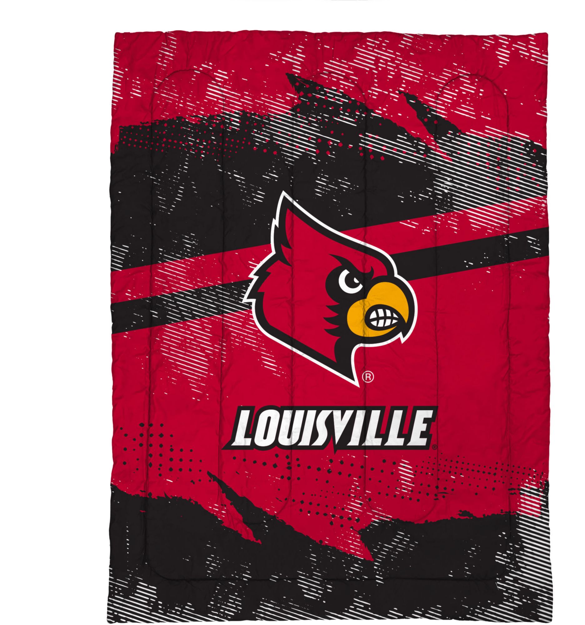 Pegasus Sports Louisville Cardinals 4-Piece Twin Bedding Set