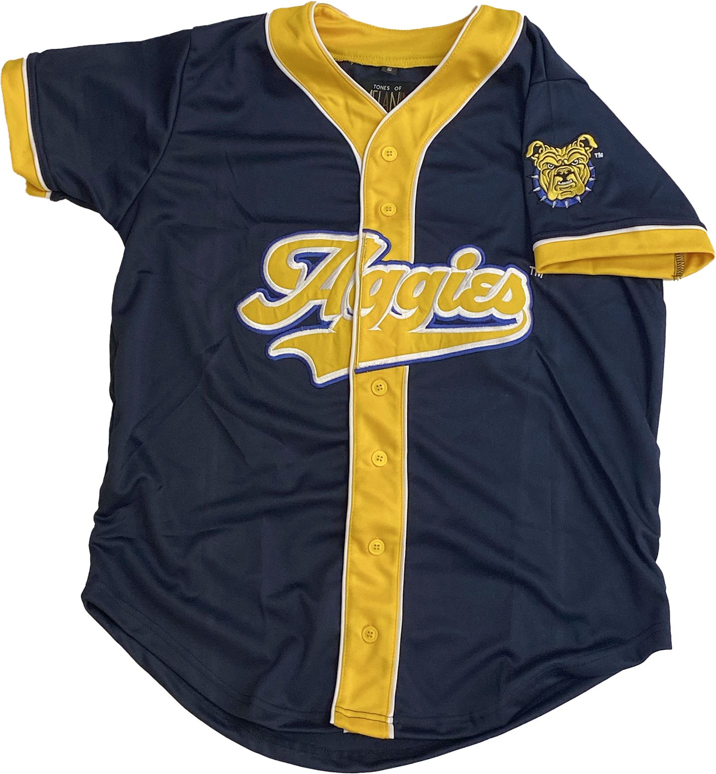 Tones of Melanin North Carolina A&T Aggies Maroon Baseball Jersey product image