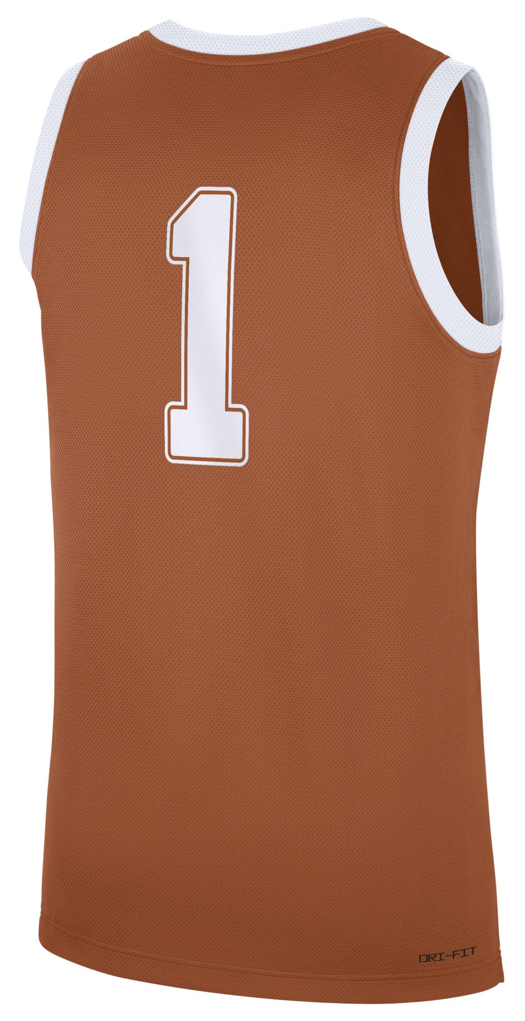 Nike Men's Texas Longhorns Burnt Orange Replica Basketball Jersey product image