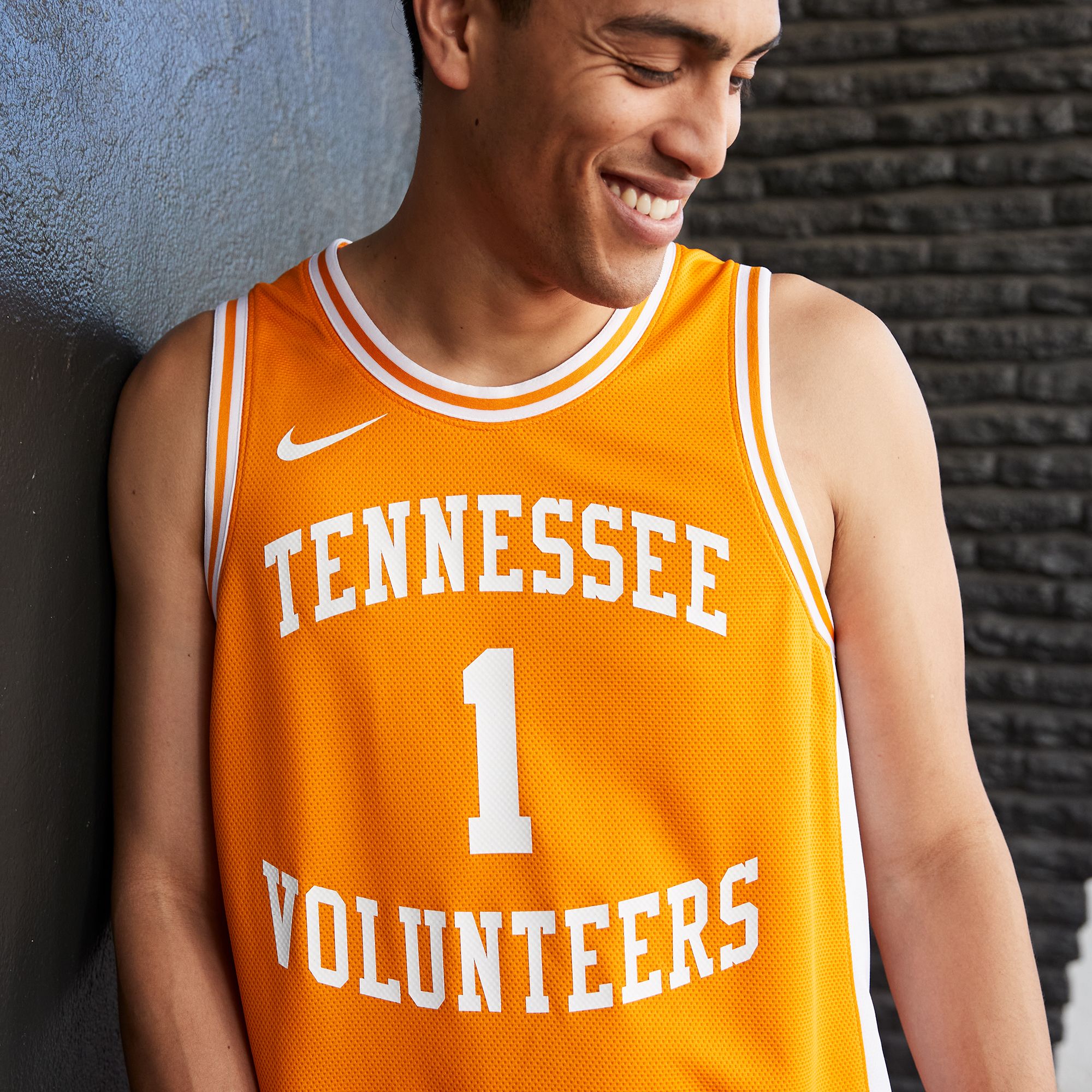 Nike Men's Tennessee Volunteers Tennessee Orange Replica Basketball Jersey product image
