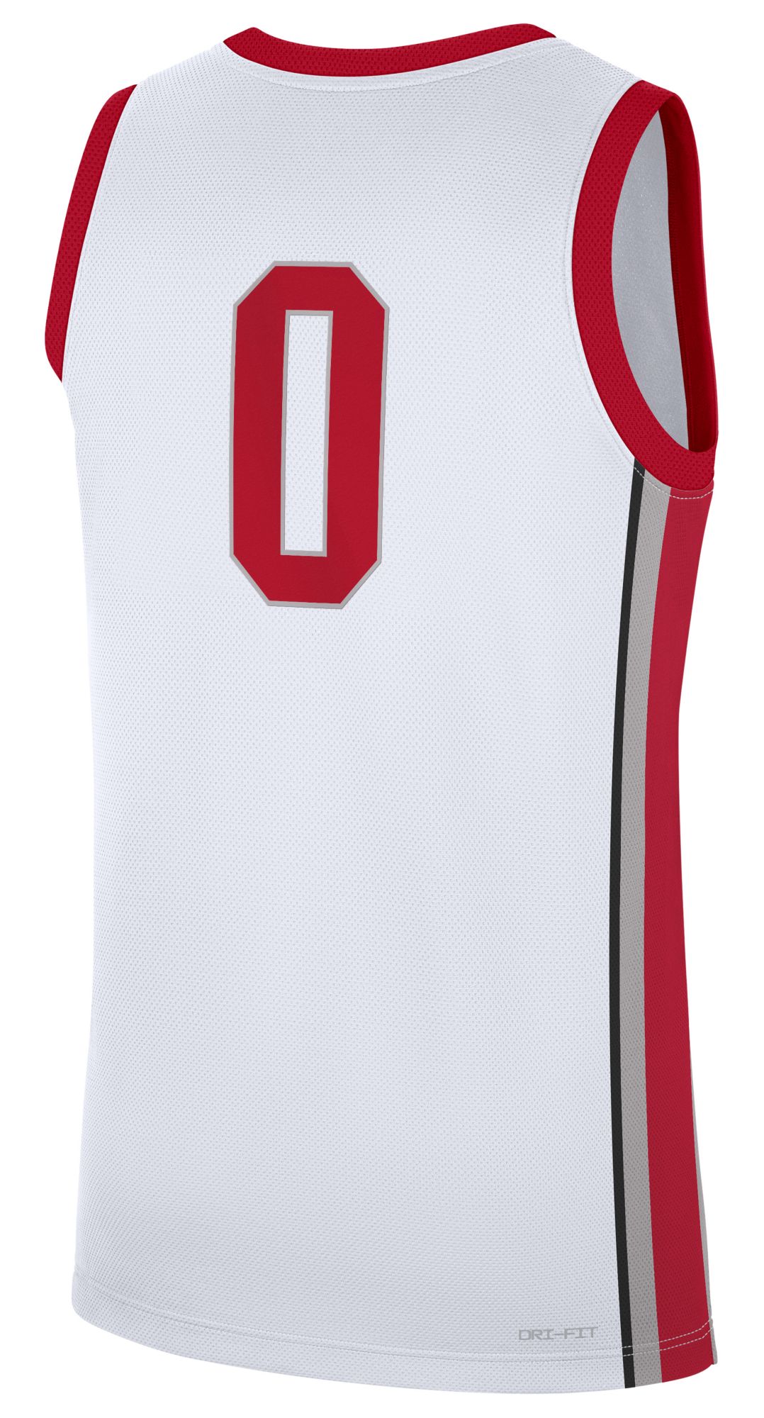Nike Men's Ohio State Buckeyes White Replica Basketball Jersey product image