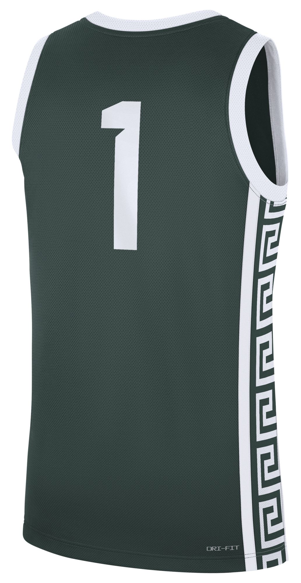 Nike Men's Michigan State Spartans Green Replica Basketball Jersey product image