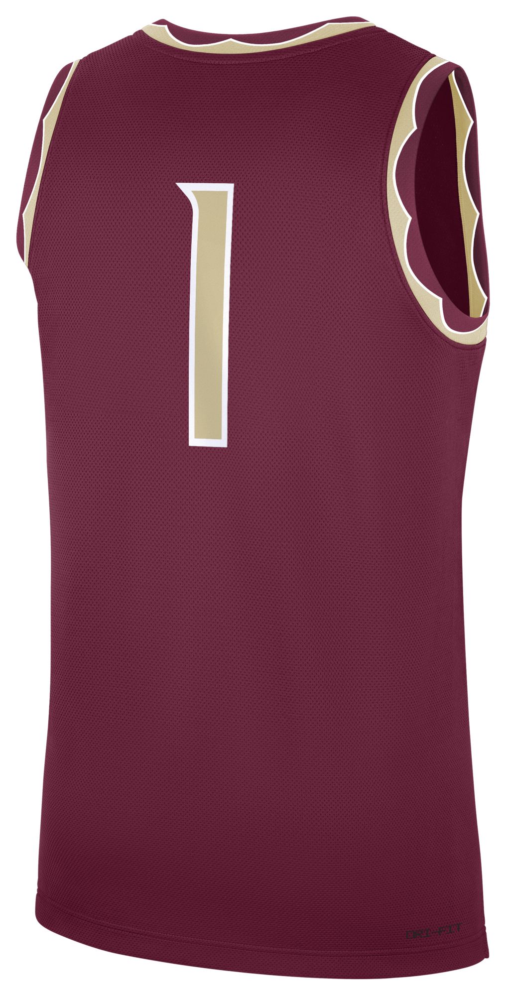 Nike Men's Florida State Seminoles Garnet Replica Basketball Jersey product image