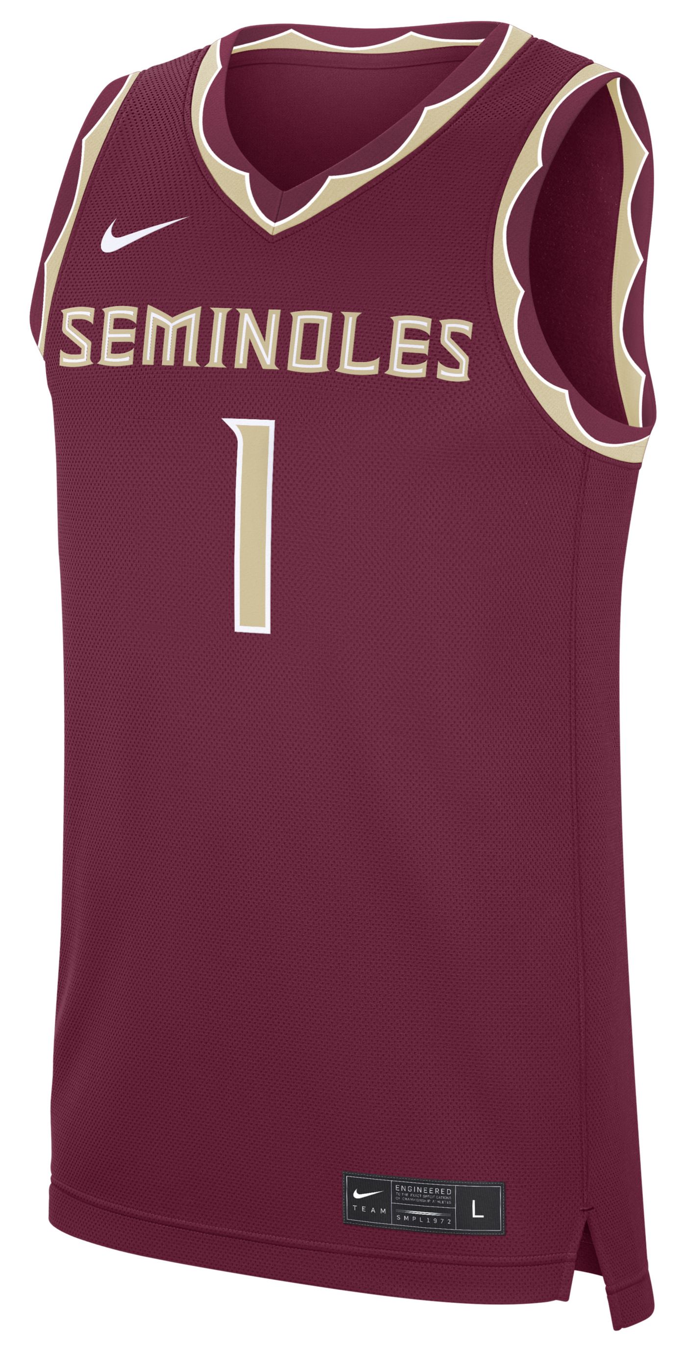 Florida state basketball jersey nike 2025