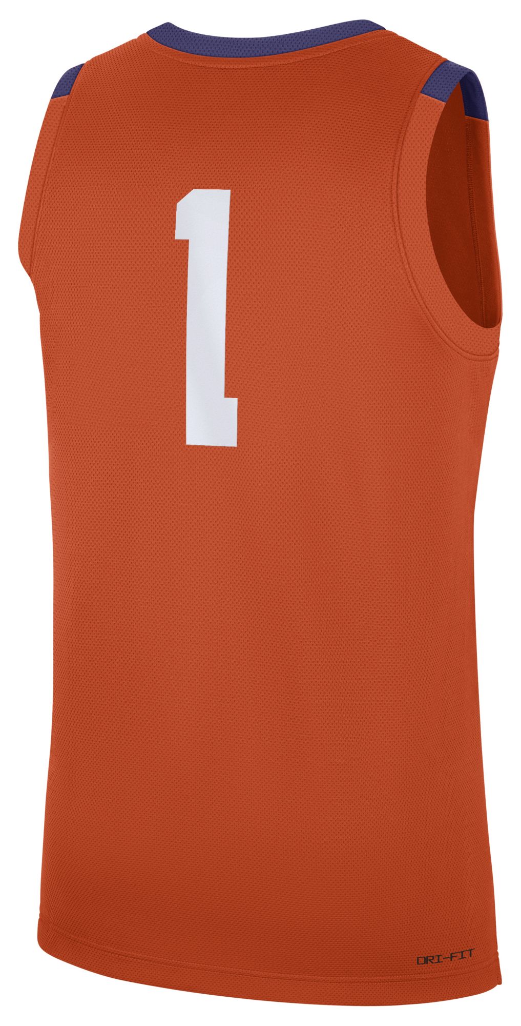 Nike Men's Clemson Tigers Orange Replica Basketball Jersey product image