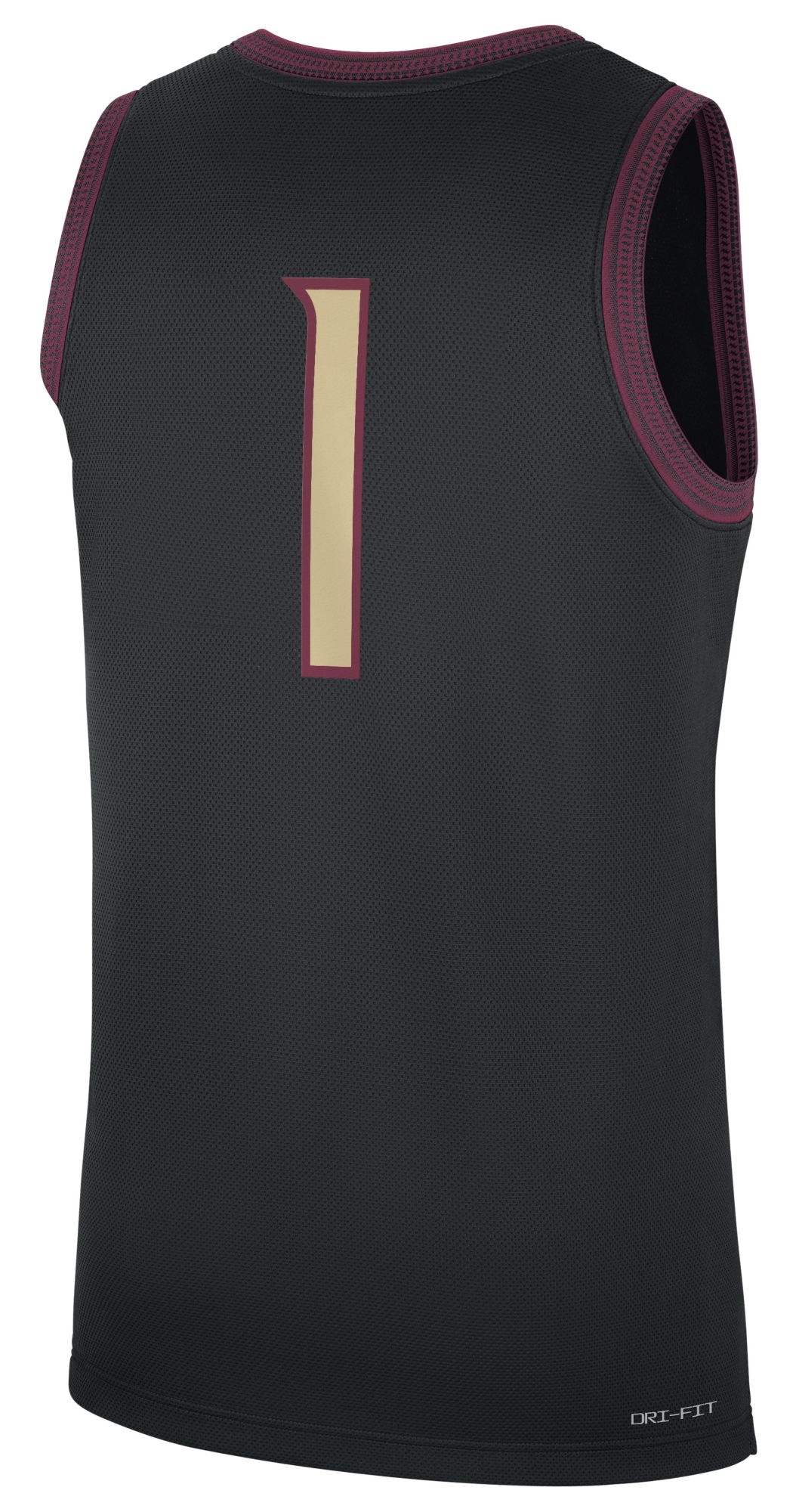 Nike Men's Florida State Seminoles Black Replica Basketball Jersey product image