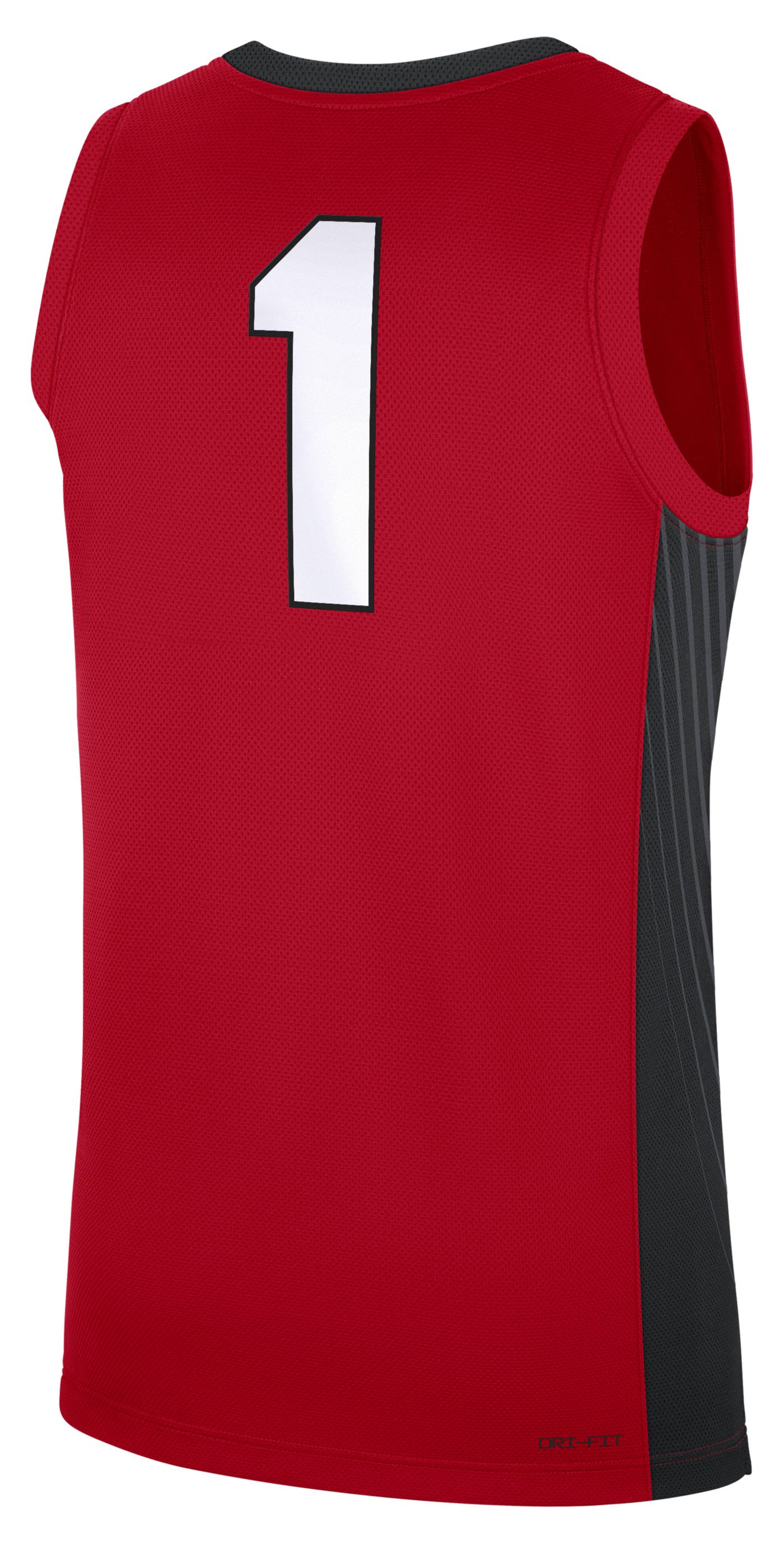 Nike Men s Georgia Bulldogs Red Replica Basketball Jersey Dick s Sporting Goods