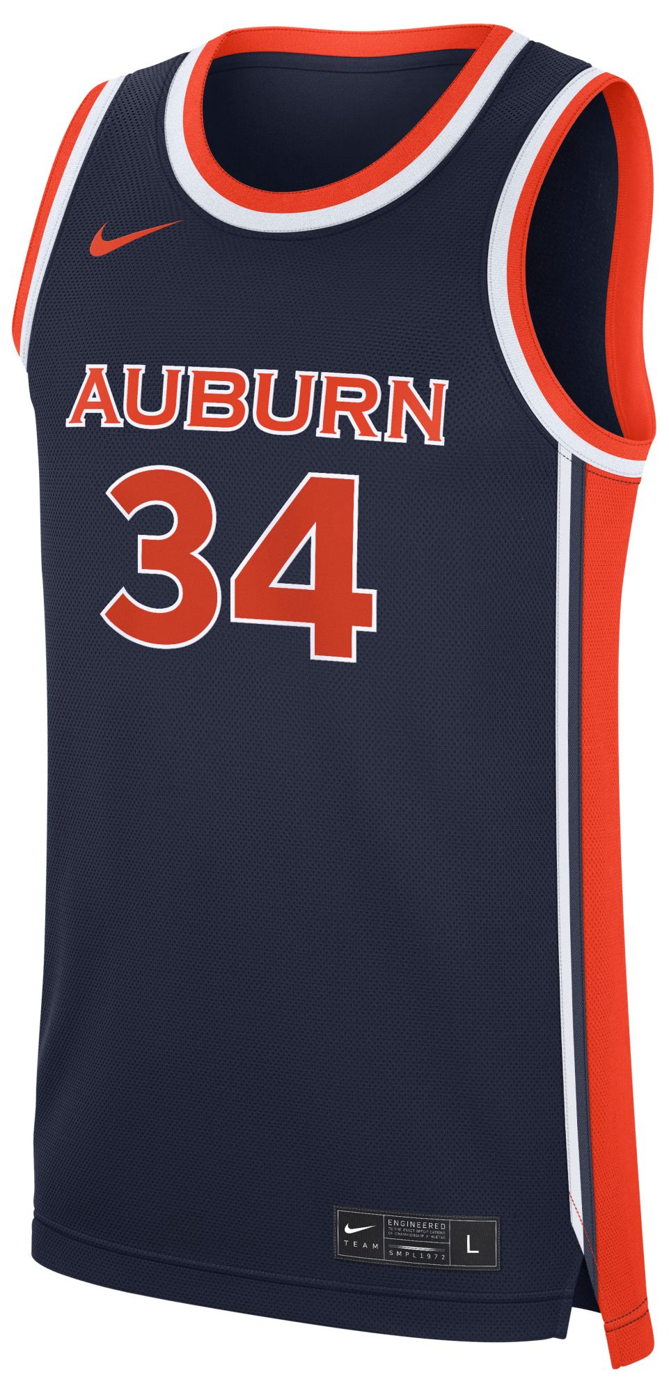 Nike Men's Auburn Tigers Charles Barkley Replica Jersey | Dick's ...