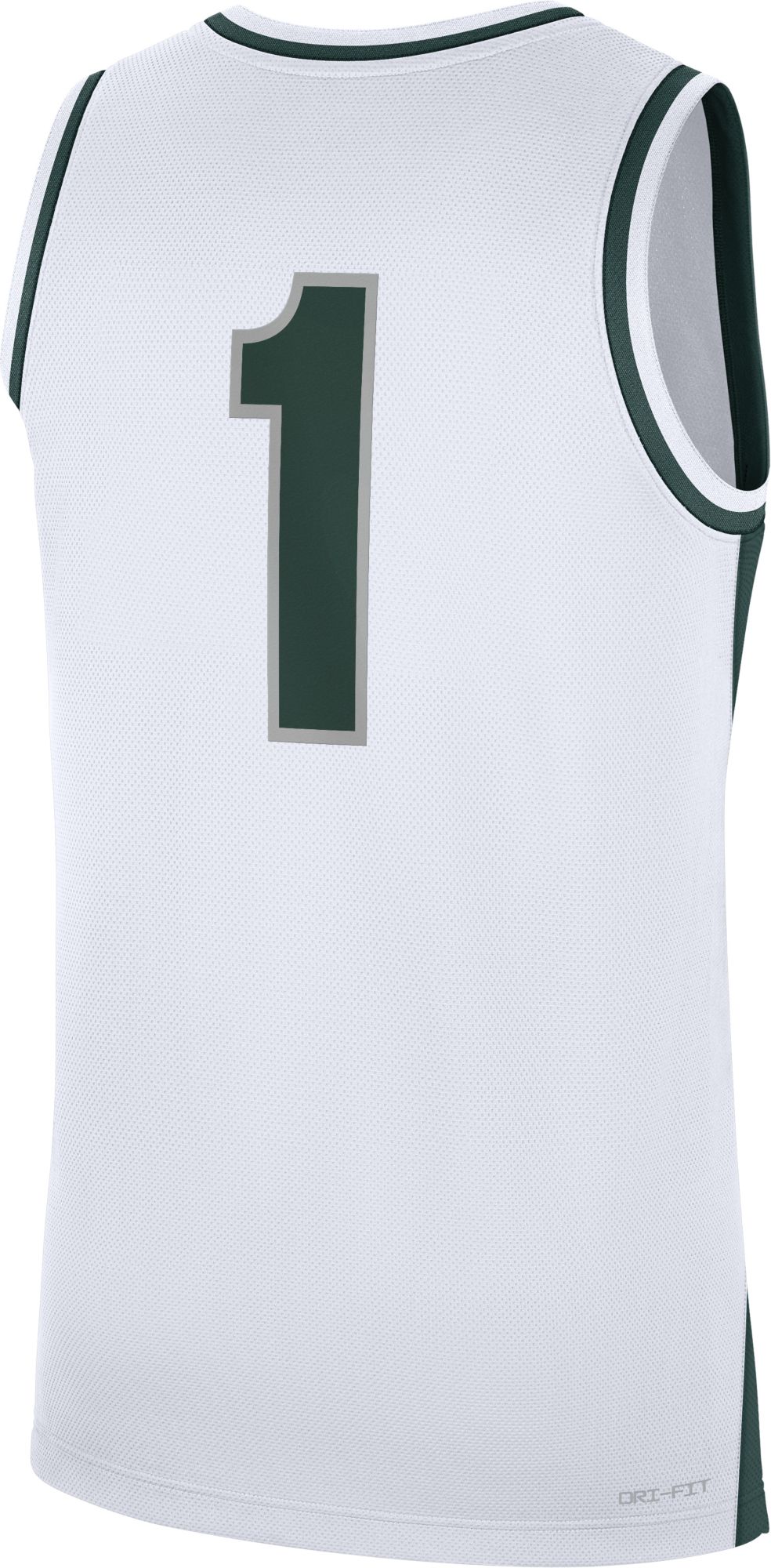 Nike Men's Michigan State Spartans White Replica Basketball Jersey product image