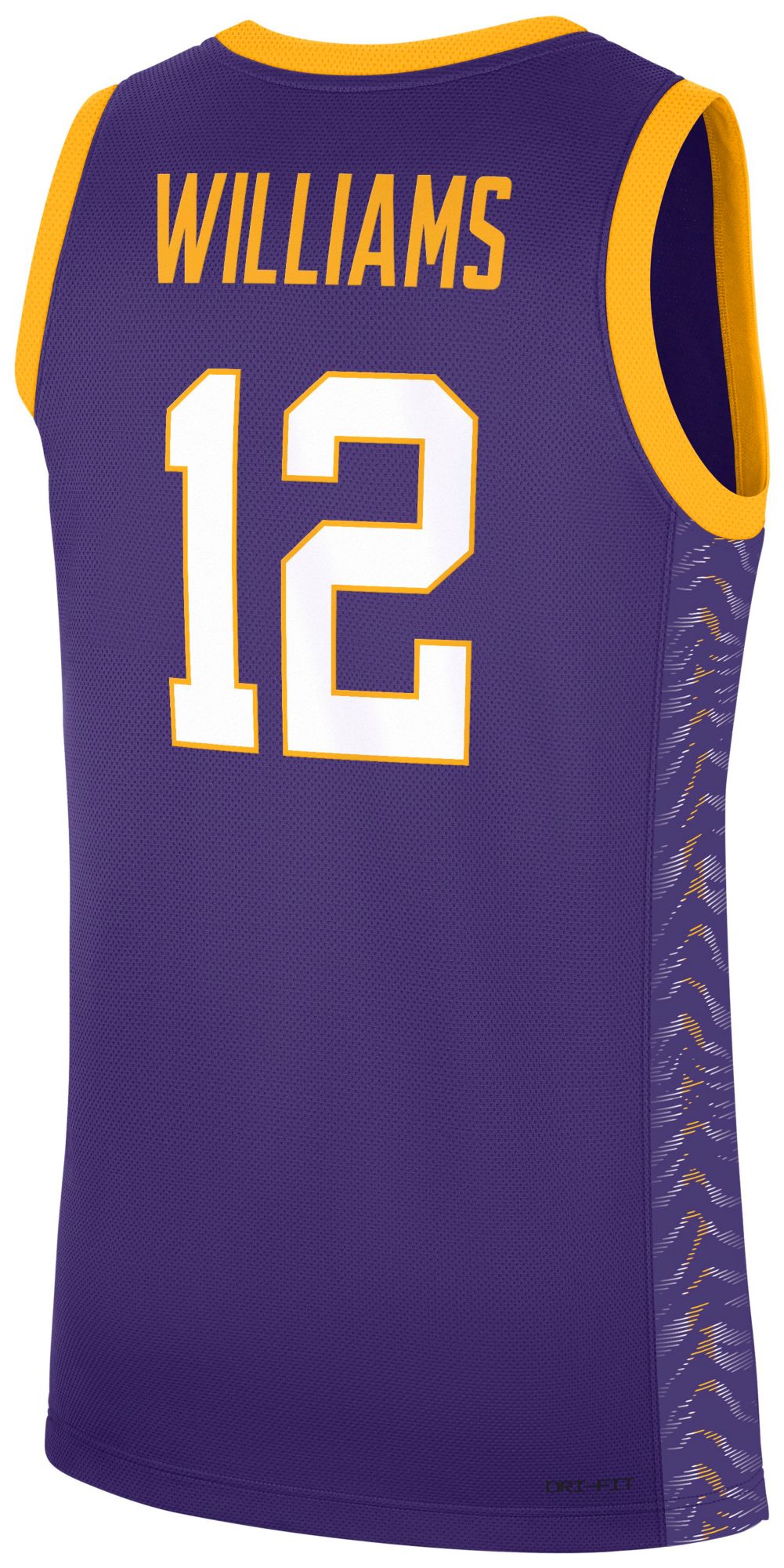 Nike Women's LSU Tigers Mikaylah Williams #12 Purple Jersey product image