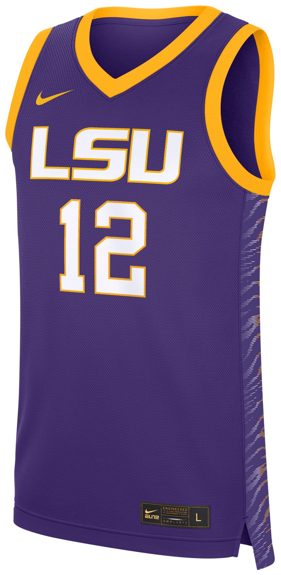 Nike Women's LSU Tigers Mikaylah Williams #12 Purple Jersey product image