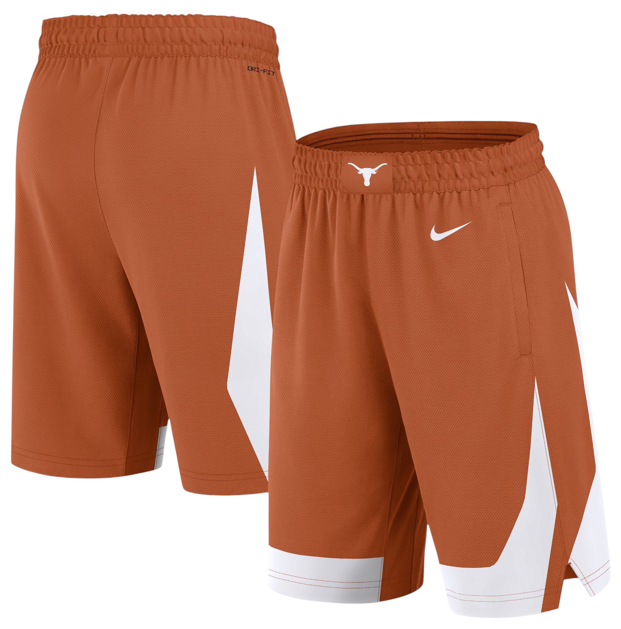 Nike Men's Texas Longhorns Desert Orange Replica Basketball Shorts product image