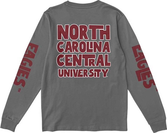 Nike Youth North Carolina Central Eagles Grey Club Fleece Mascot Name Pullover Hoodie, Boys', Small, Gray
