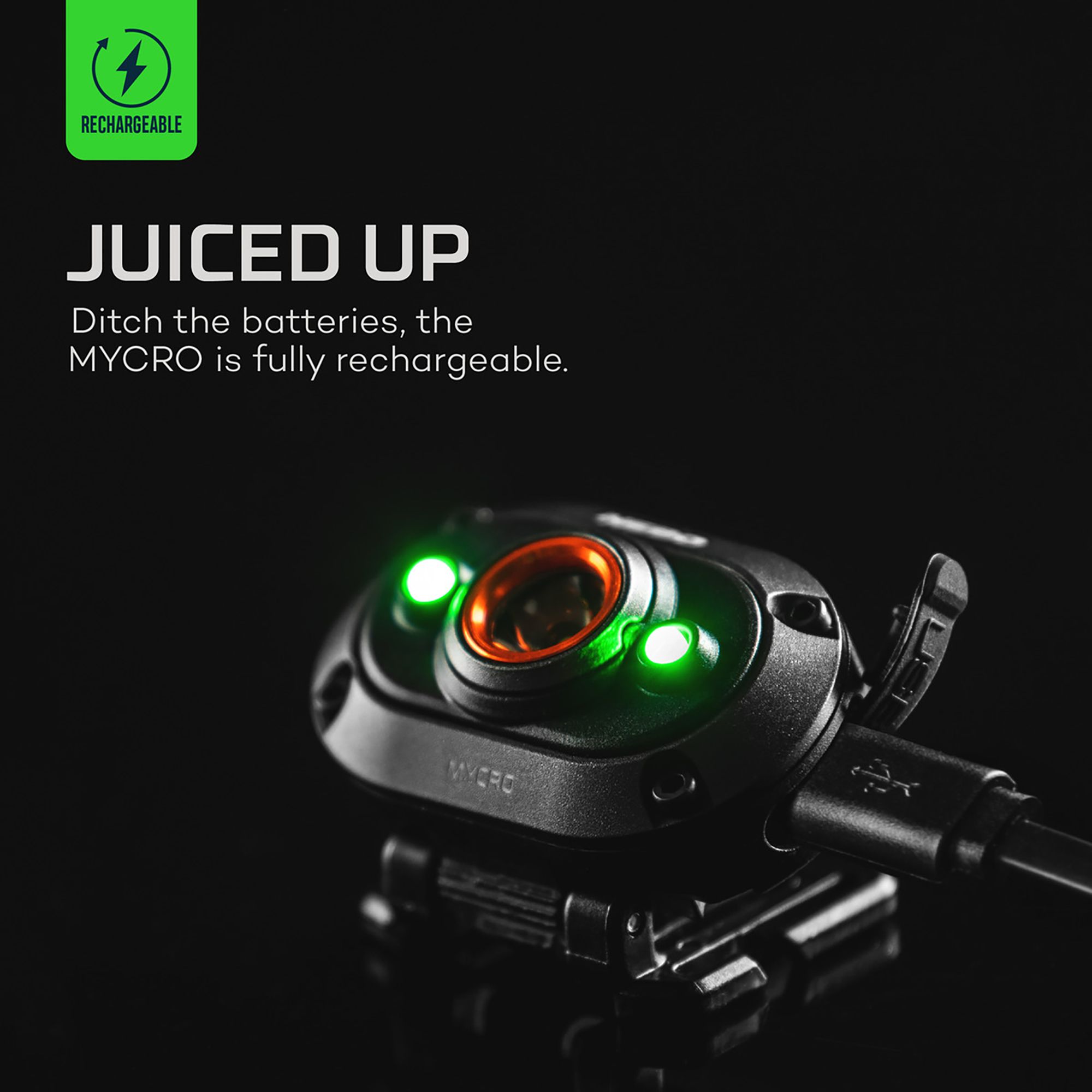 NEBO Mycro 400 Rechargeable Headlamp product image