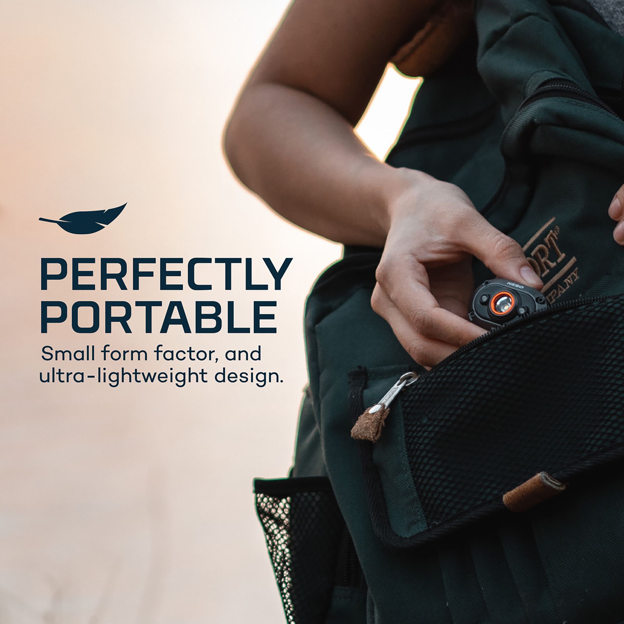 NEBO Mycro 400 Rechargeable Headlamp product image