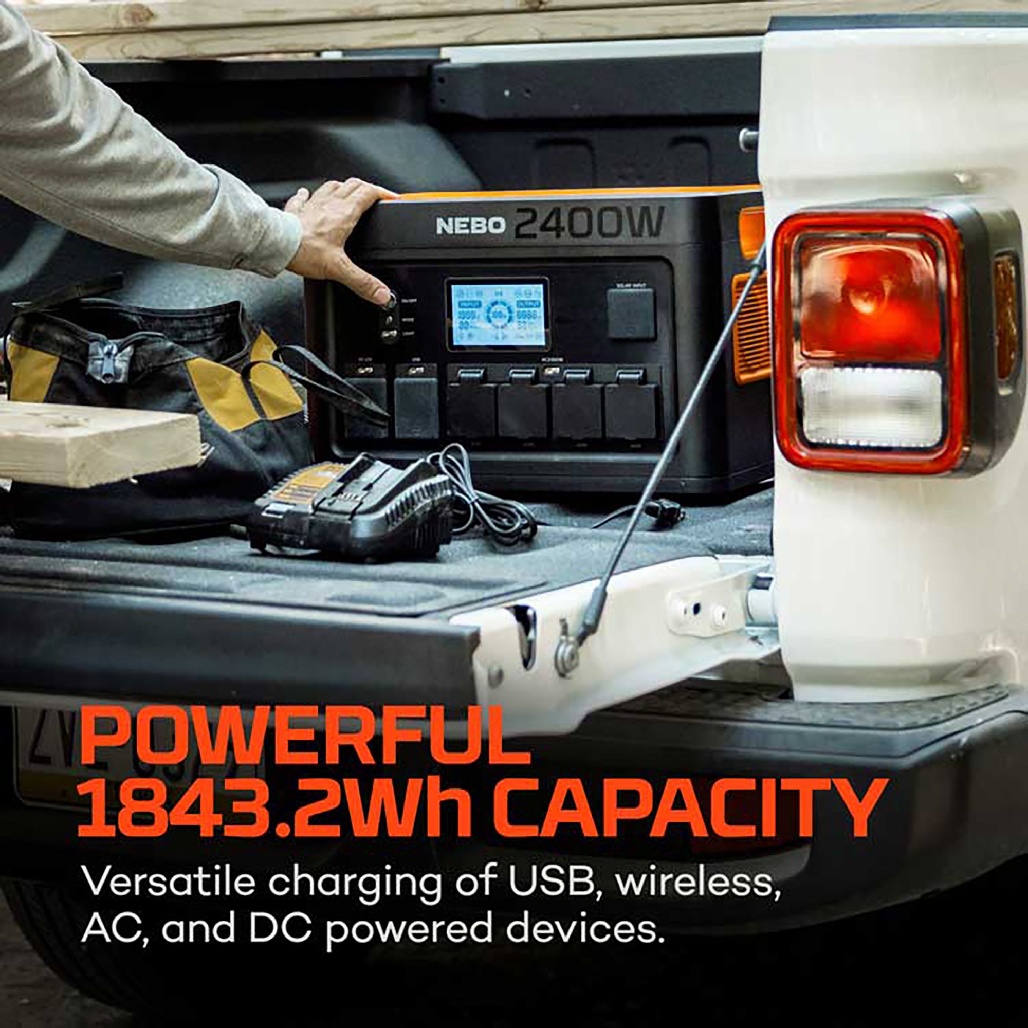 NEBO Pinnacle 2400 Power Station product image