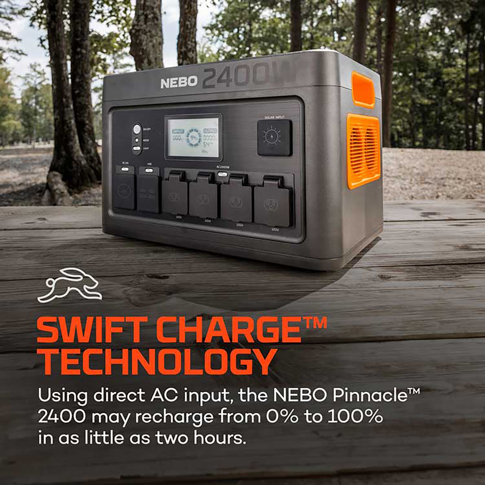 NEBO Pinnacle 2400 Power Station product image