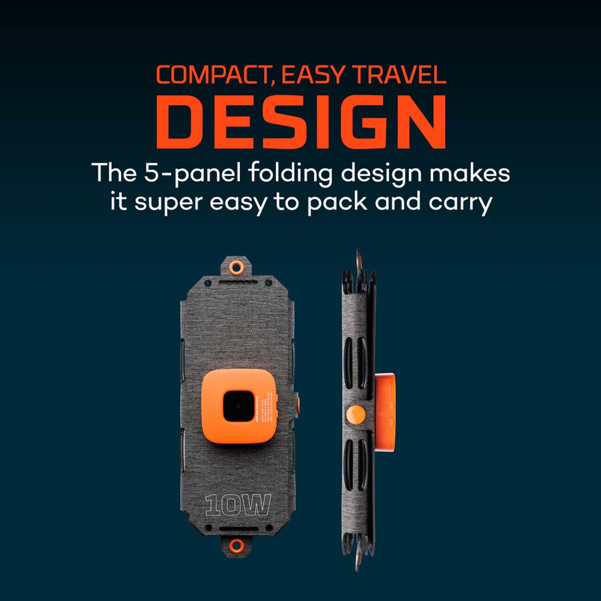 NEBO Reliance 10W Solar Panel product image