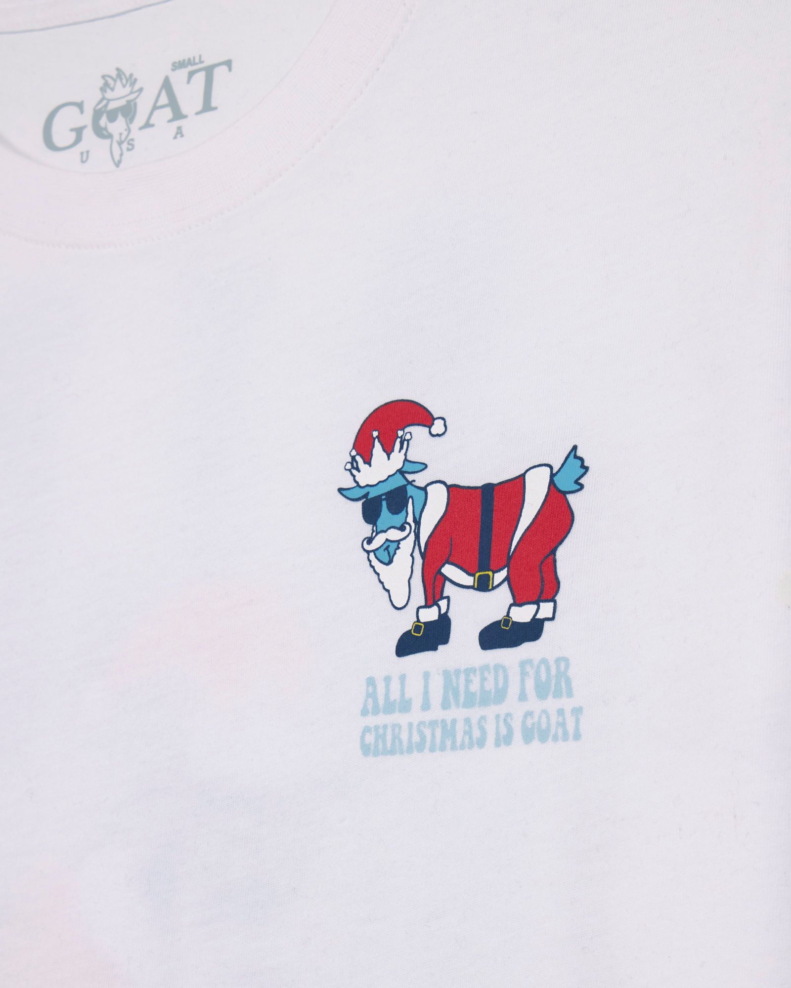 GOAT USA "All I Need for Christmas" Short Sleeve T-Shirt - Youth product image