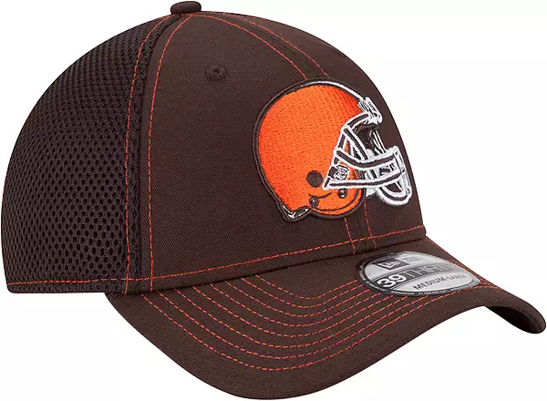 New Era Men's Cleveland Browns 39Thirty Neo Brown Stretch Fit Hat