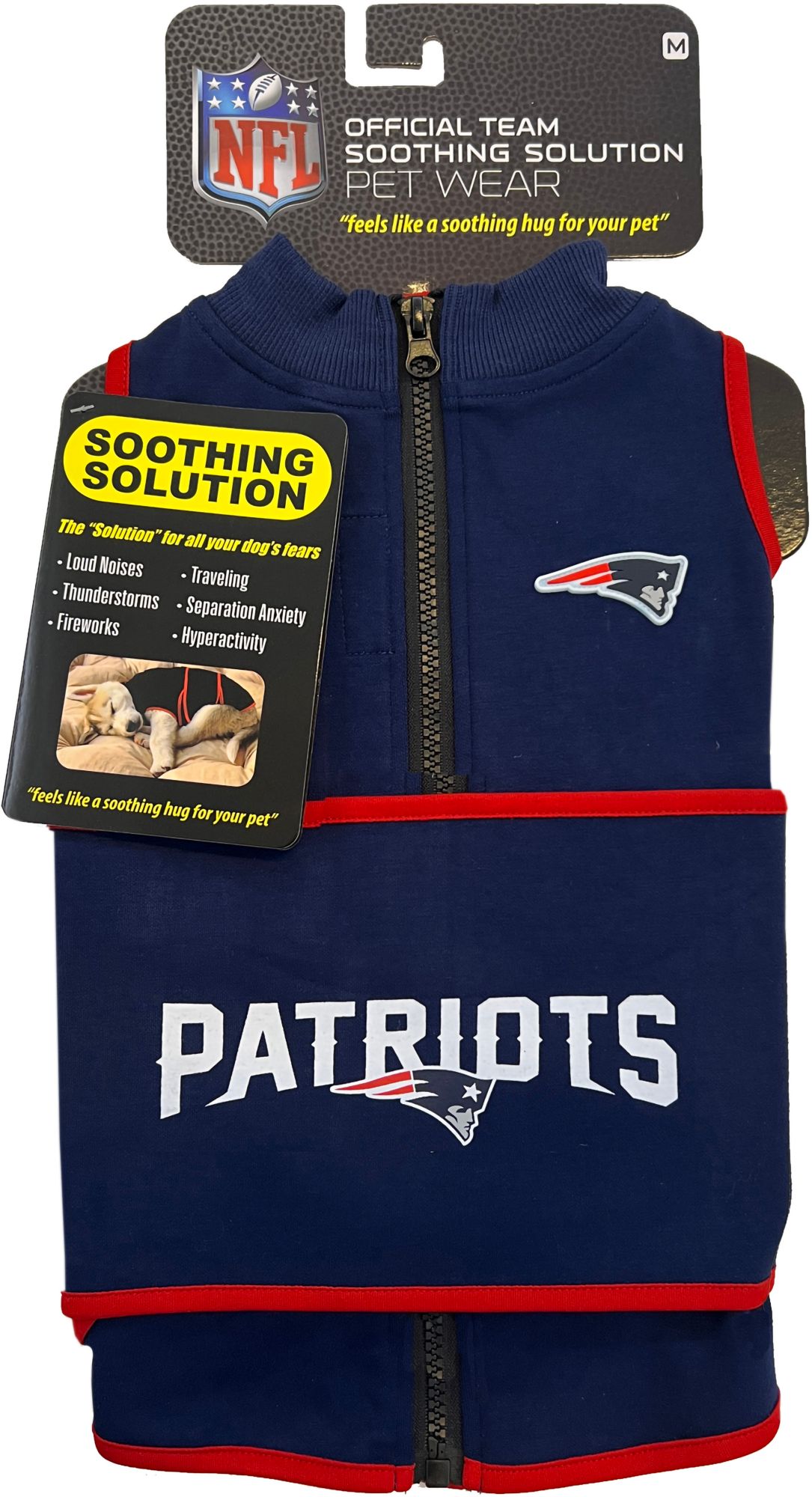 Pets First New England Patriots Soothing Vest product image