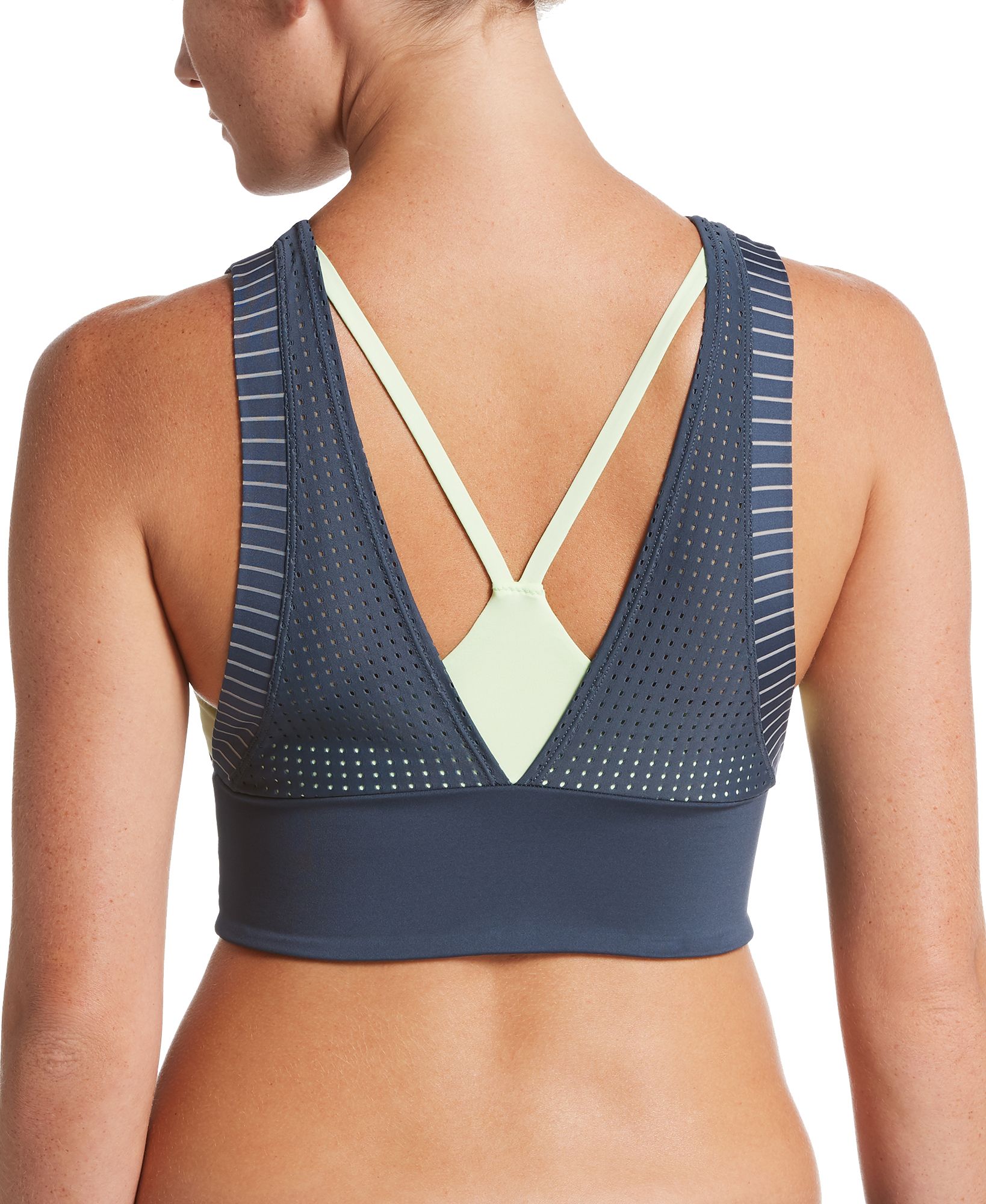 nike sport mesh layered midkini