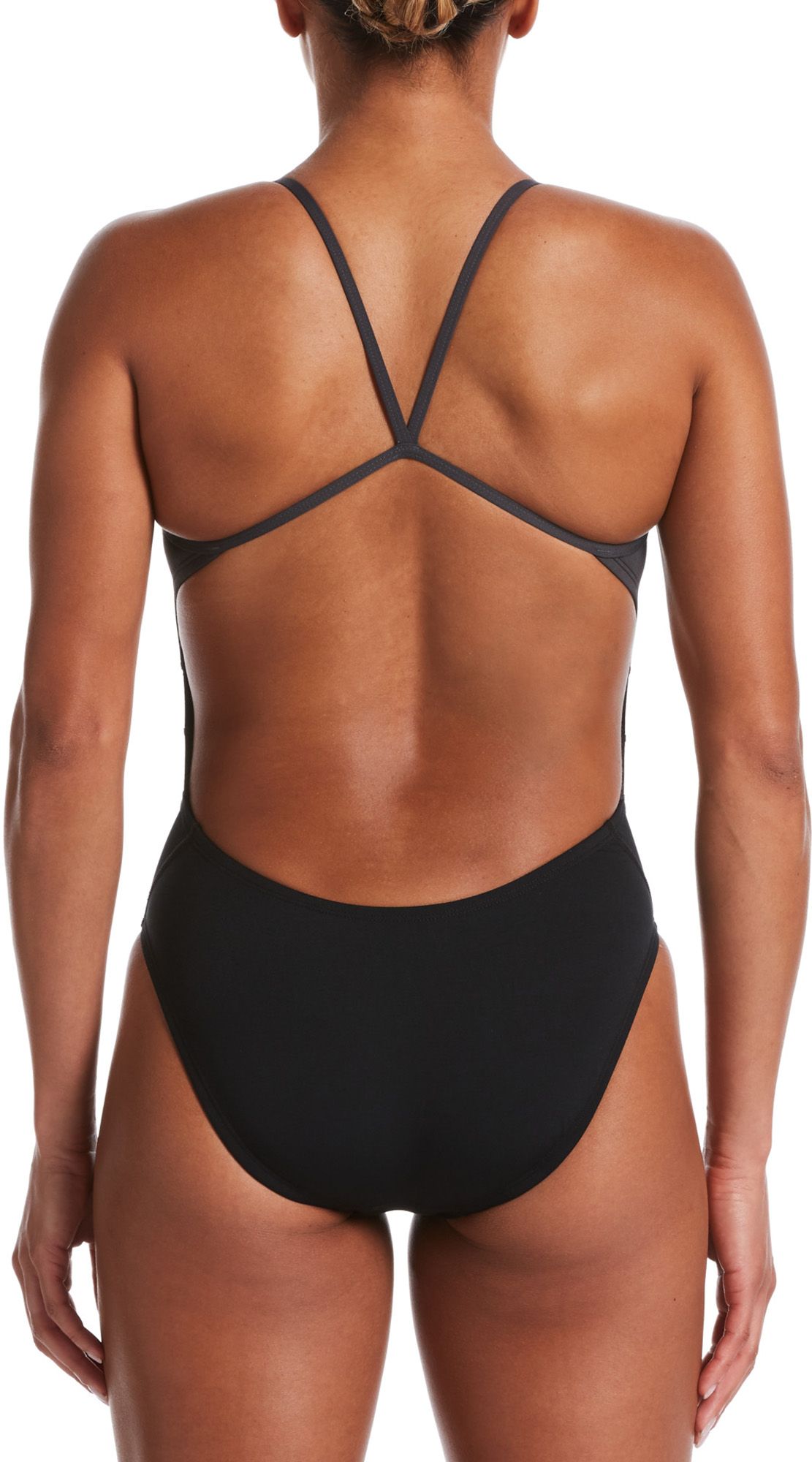 Nike Women's Hydrastrong Vex Colorblock Cutout One Piece Swimsuit