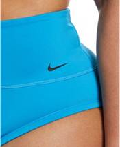 Nike Women's Plus Size Essential High Waist Banded Swim Bottoms