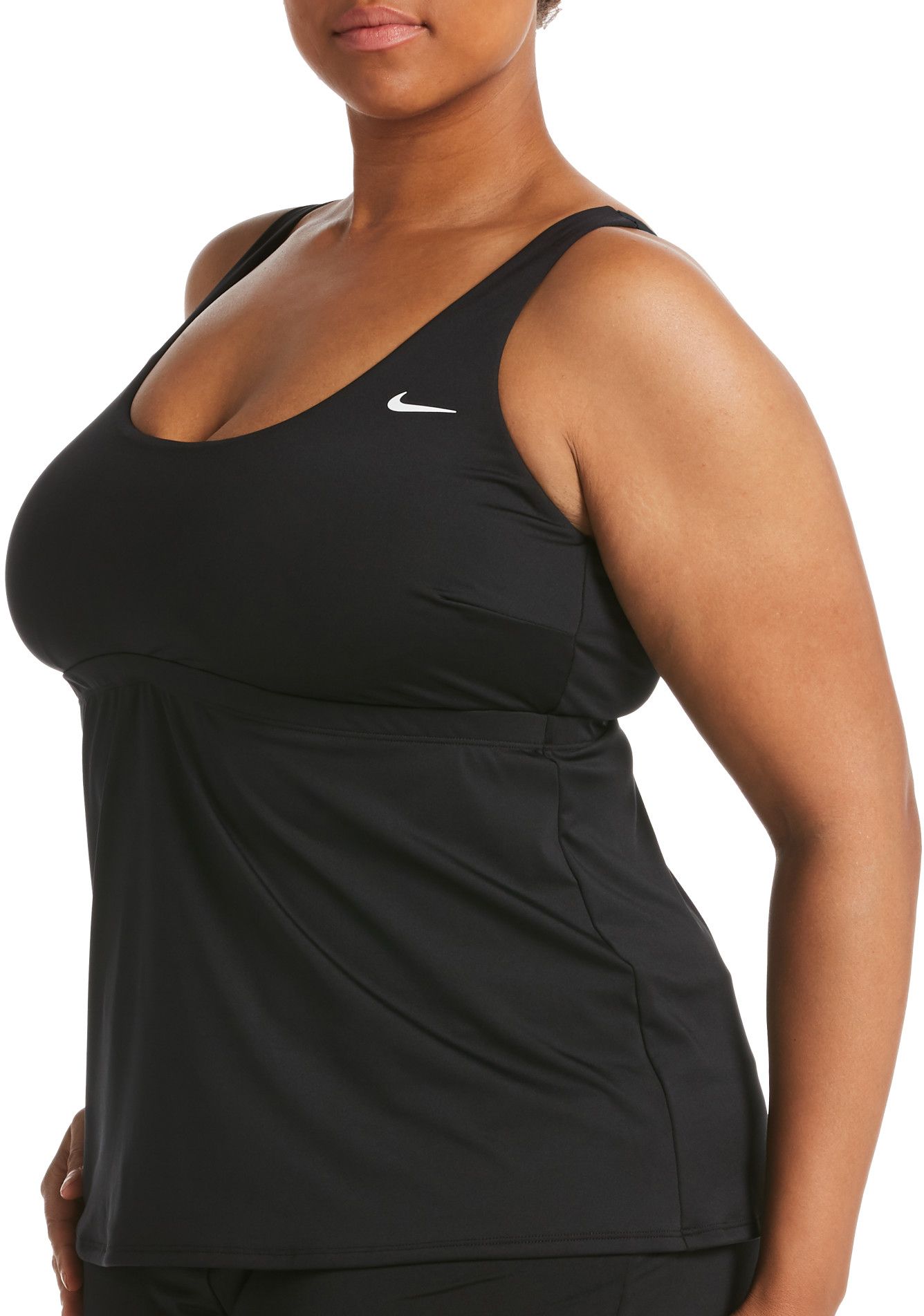 Dick's Sporting Goods Nike Women's Plus Essential Scoop Neck Tankini Top