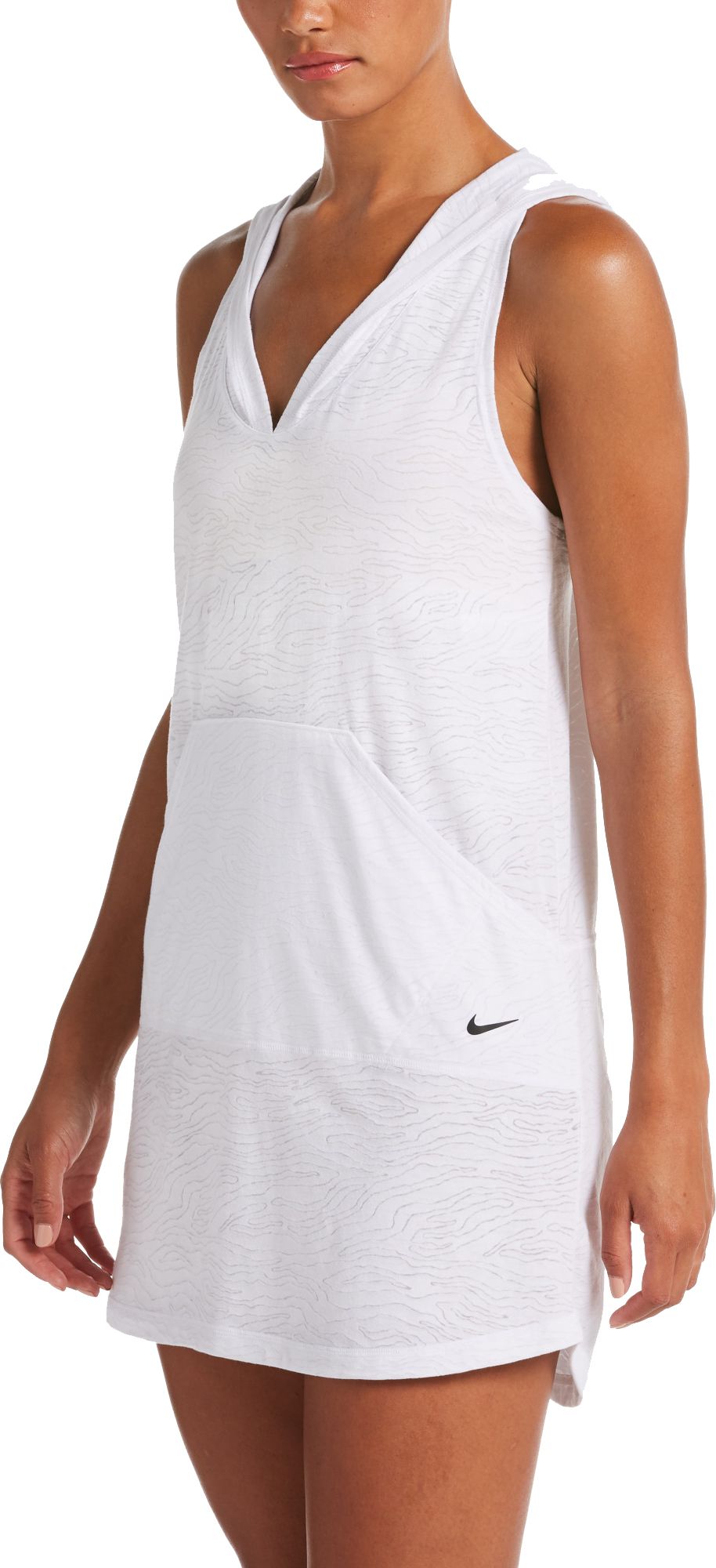 nike hooded dress cover up