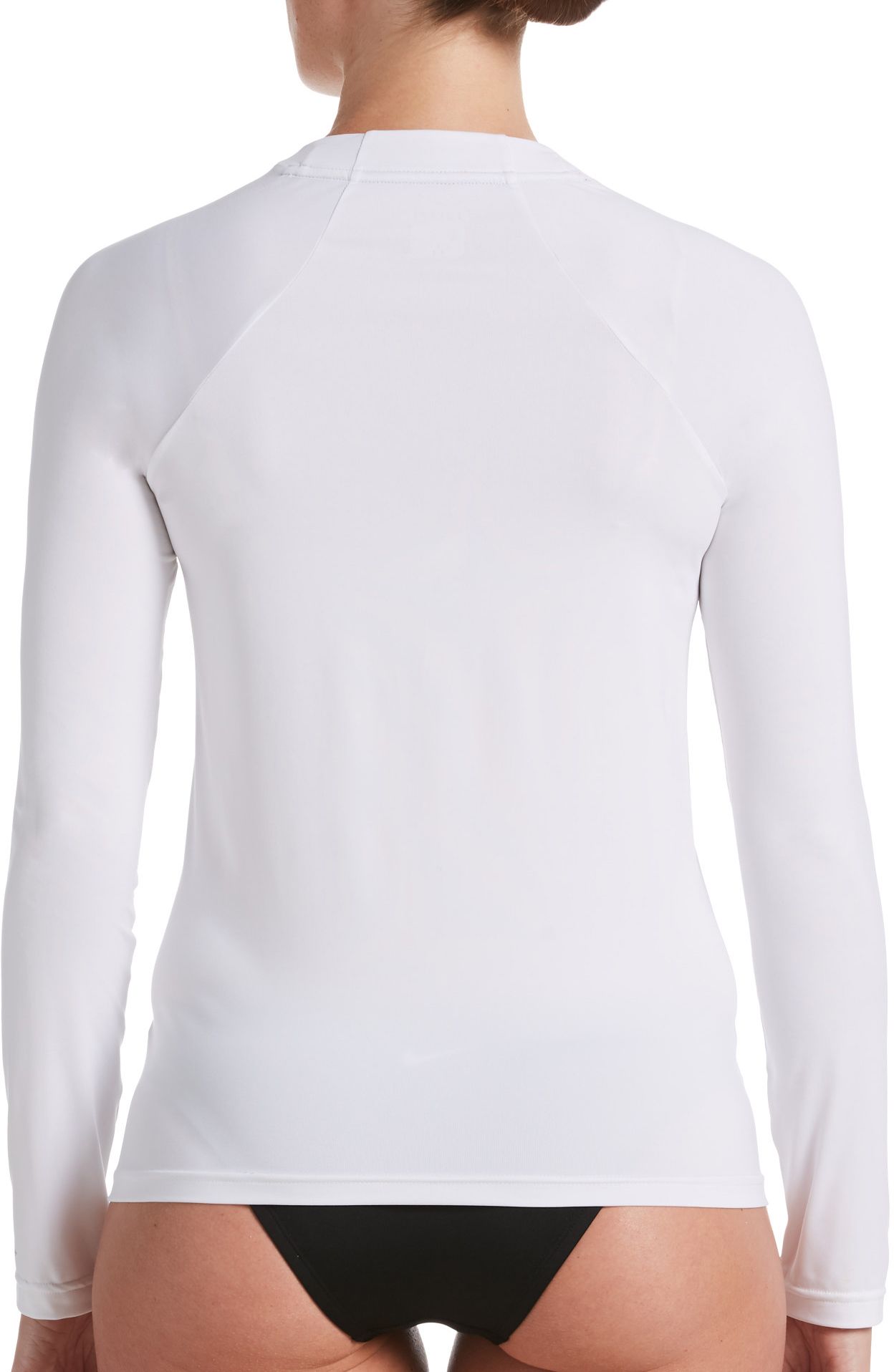 nike women's essential long sleeve rash guard