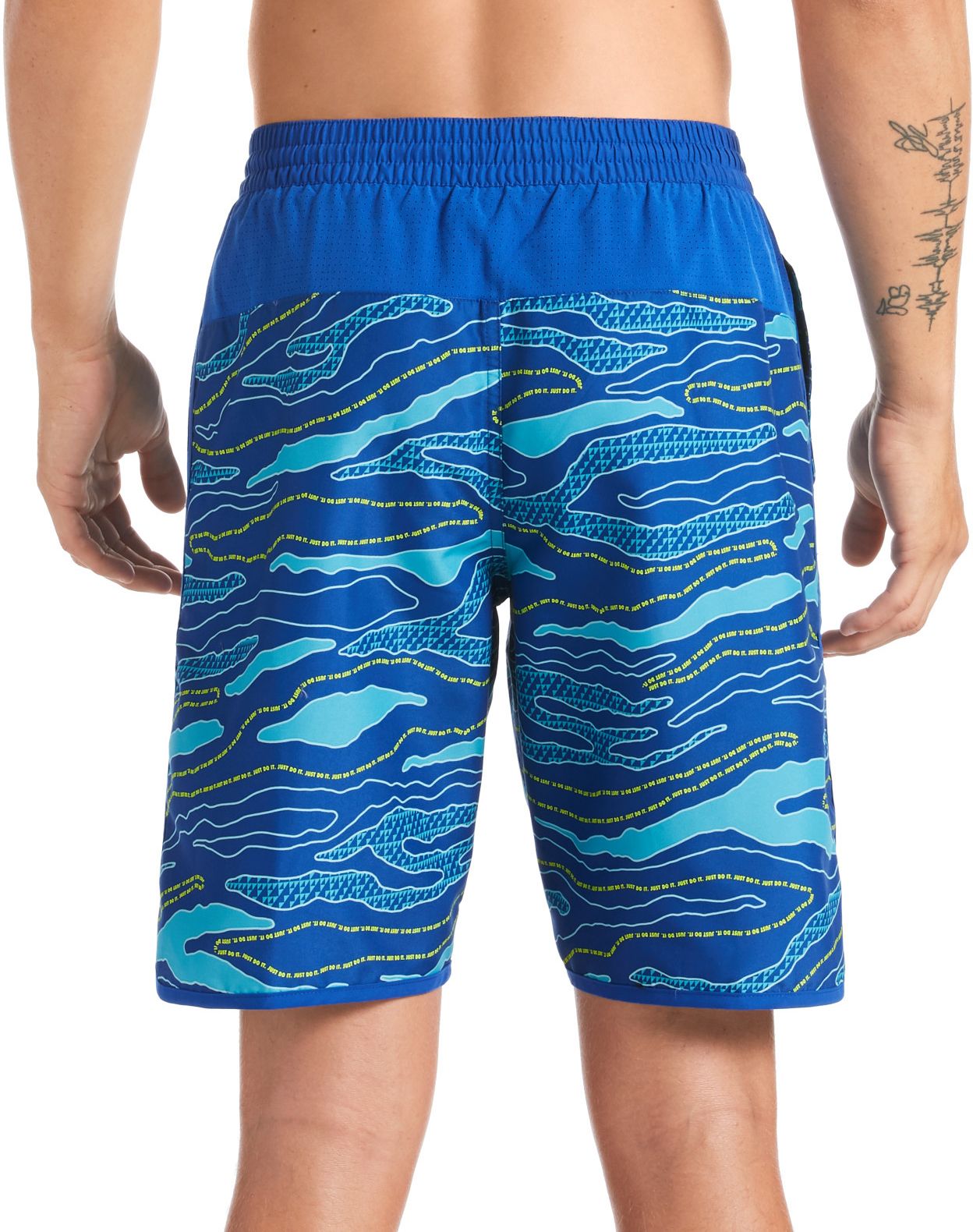camo swim trunks