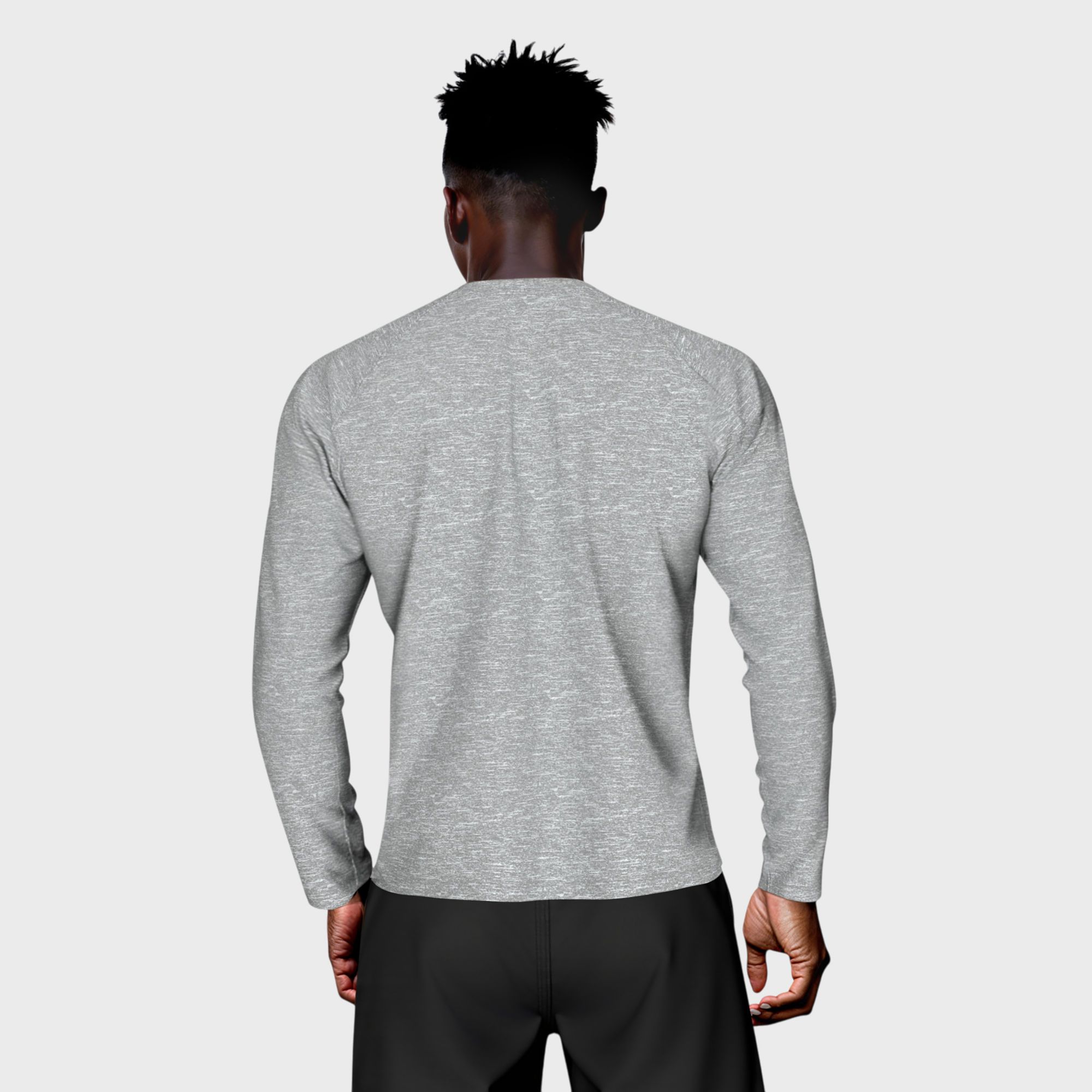 Nike Men's Heathered Long Sleeve Rash Guard product image
