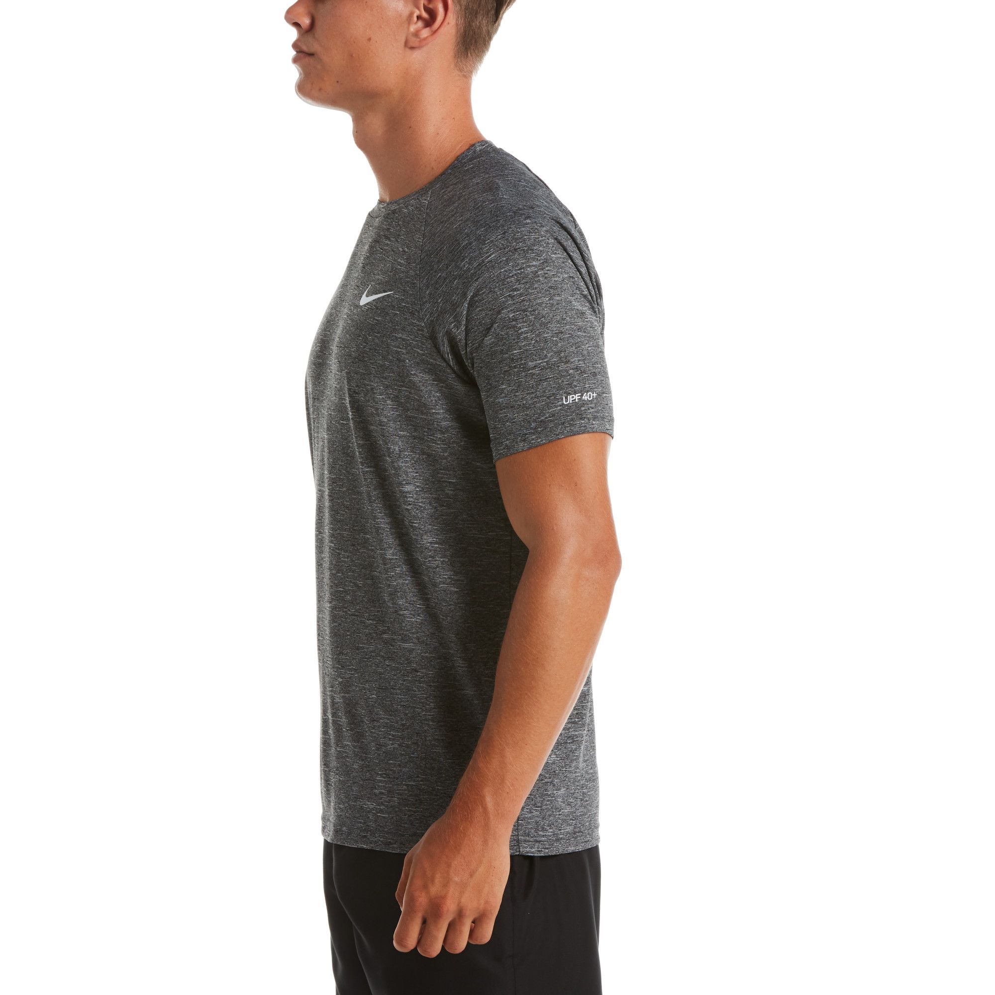 Nike Men's Heather Short Sleeve Hydro Rash Guard product image