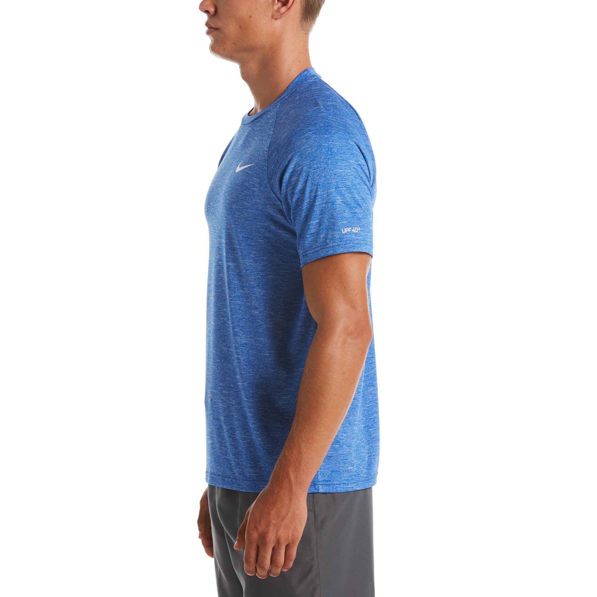 Nike Men's Heather Short Sleeve Hydro Rash Guard product image