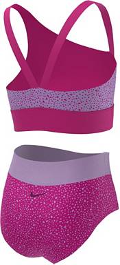 Nike Girls' Asymmetrical Top and High Waist Swimsuit product image