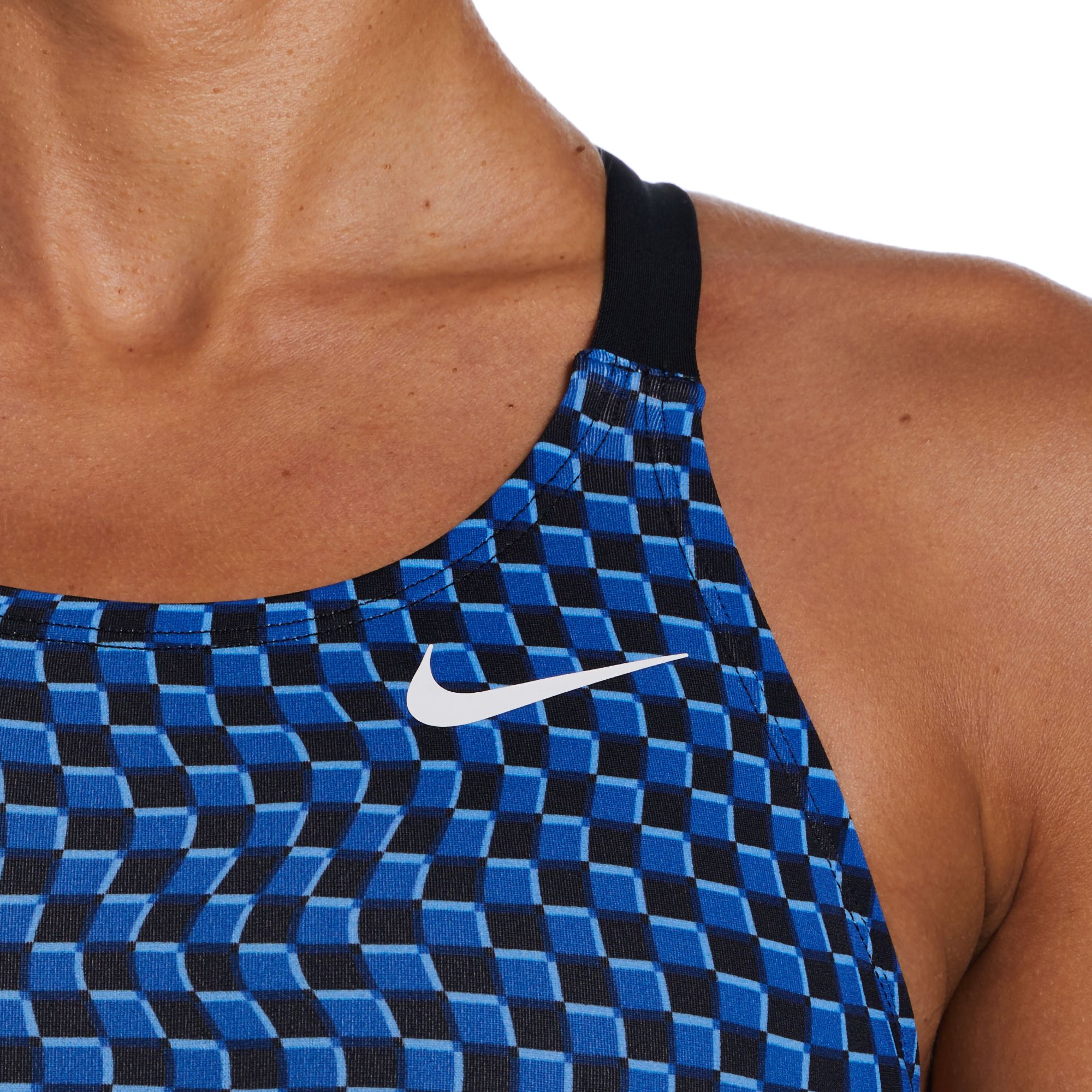 Nike Women's Drippy Check Fastback Swimsuit product image