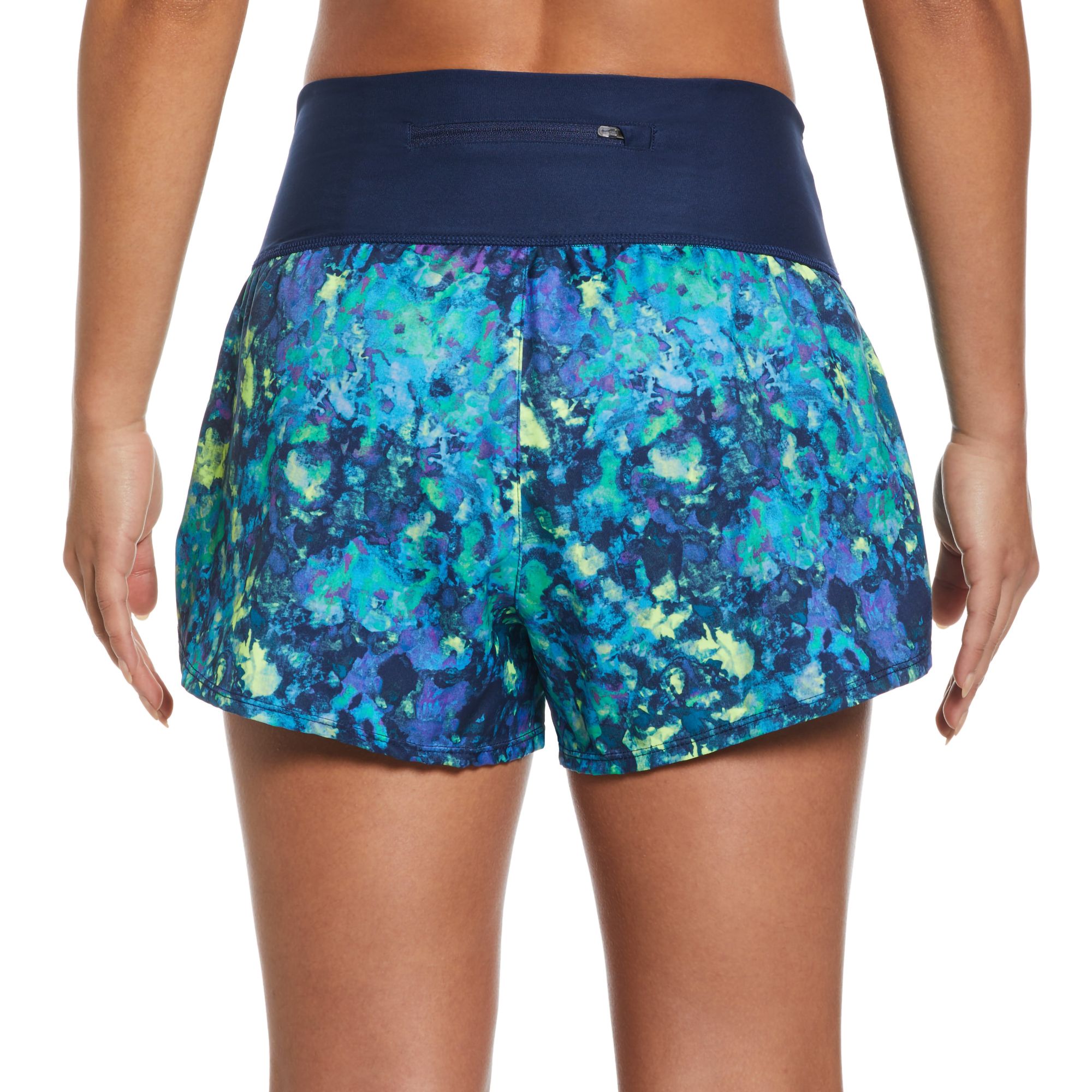 Nike Women's Earth Dye High Waist Swim Boardshort