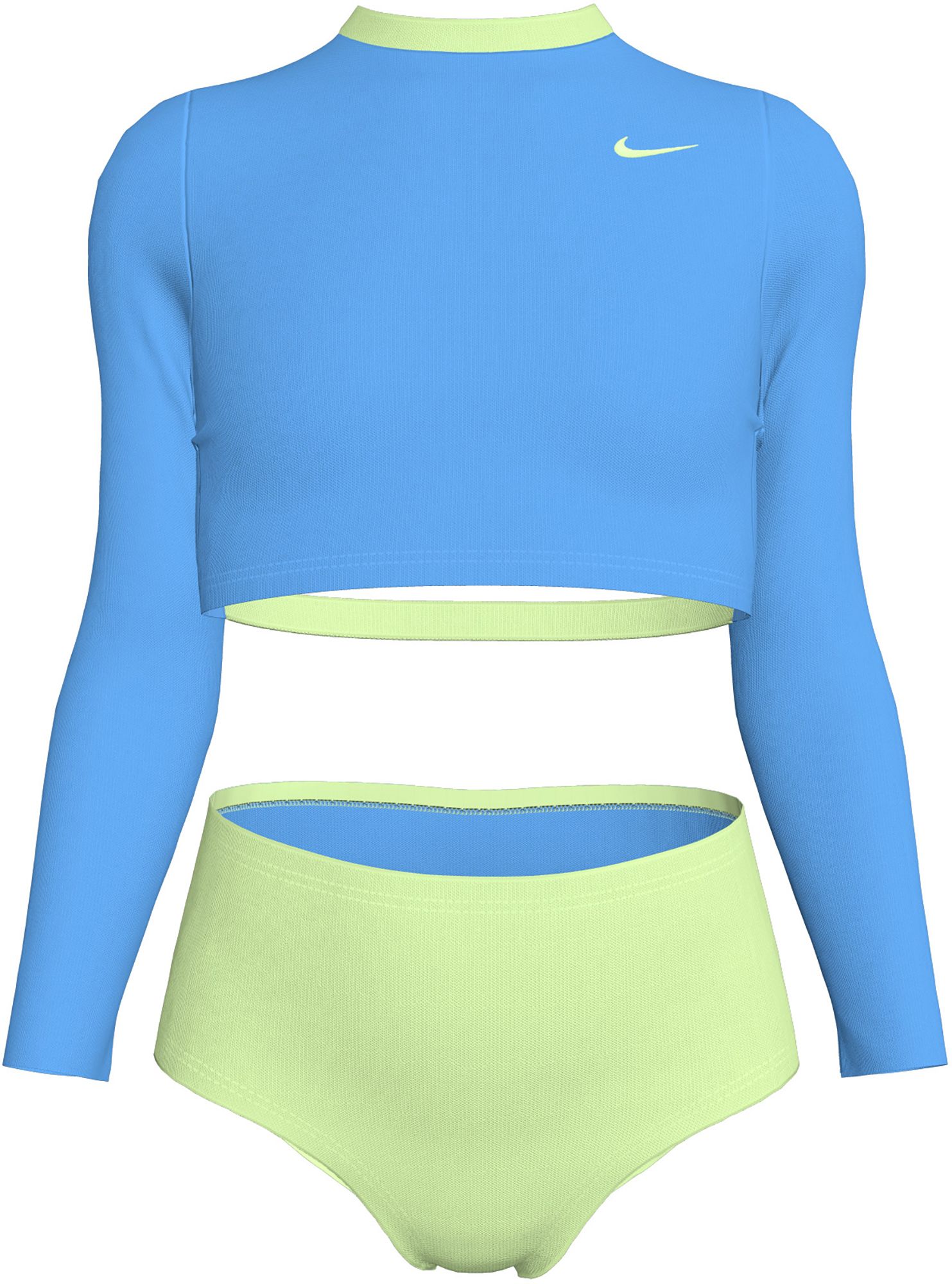 Nike Girls' Long-Sleeve Crop Top & High-Waist Set product image