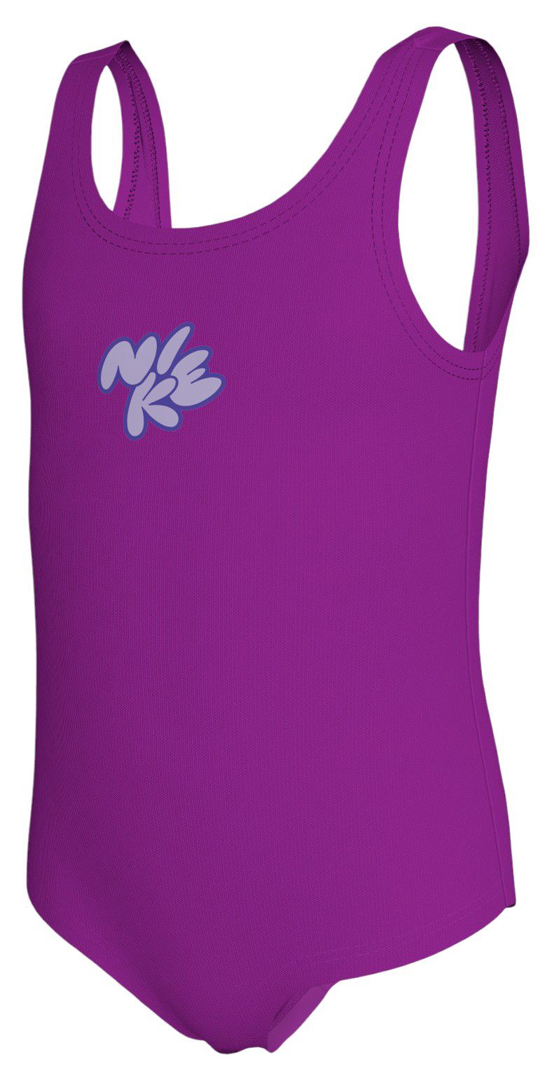 Nike Little Girls' Bubble Script U-Back One Piece Swimsuit product image