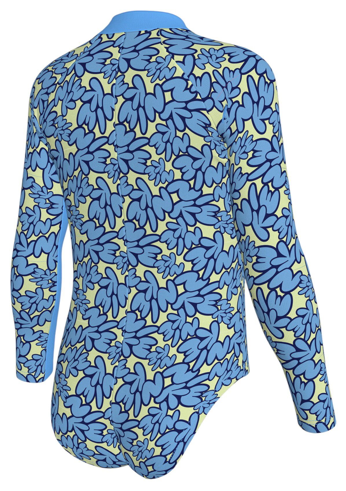 Nike Little Girls' Bubble Script Long Sleeve One-Piece Swimsuit product image