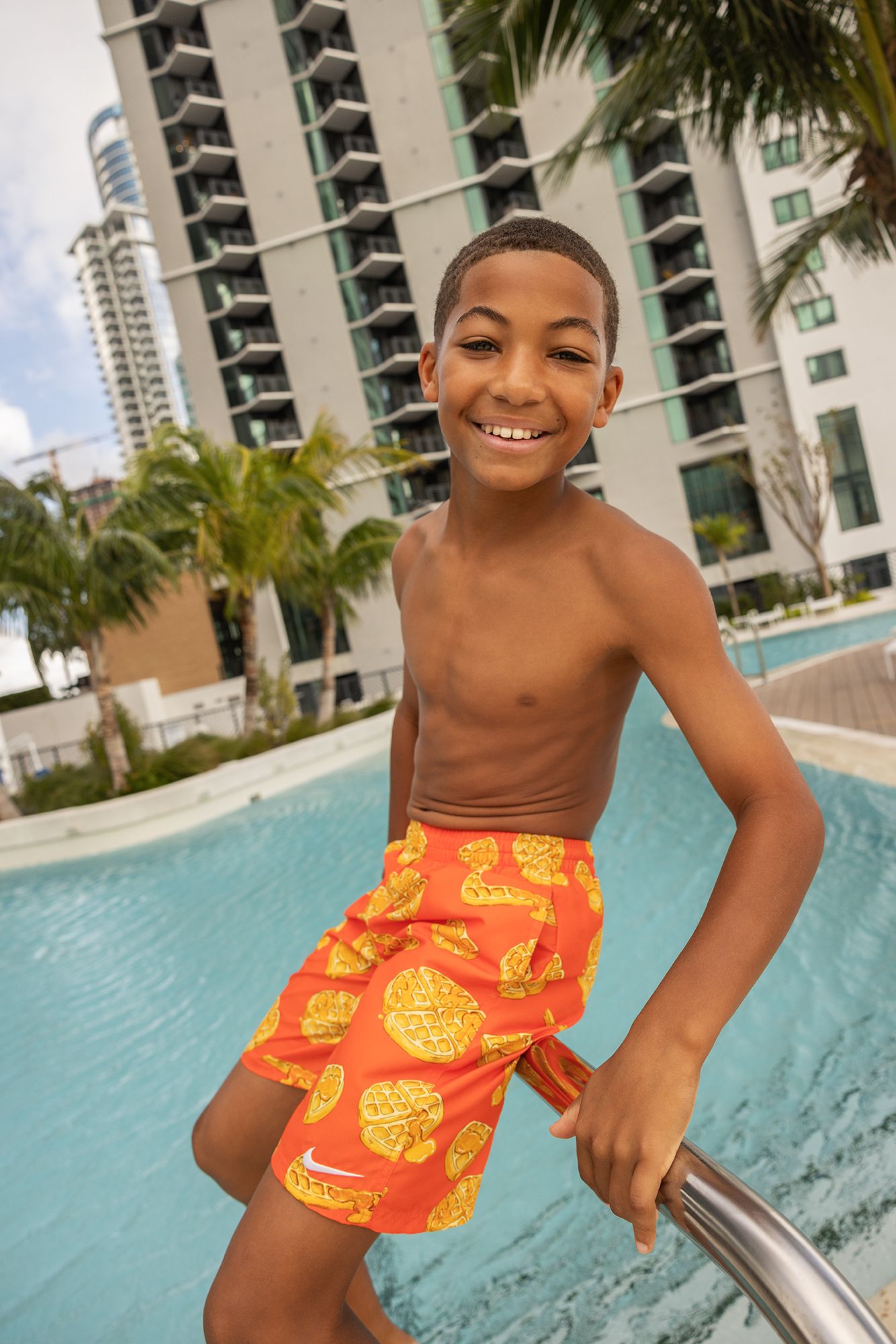 Nike Boys' 7" Waffle Volley Swim Shorts product image