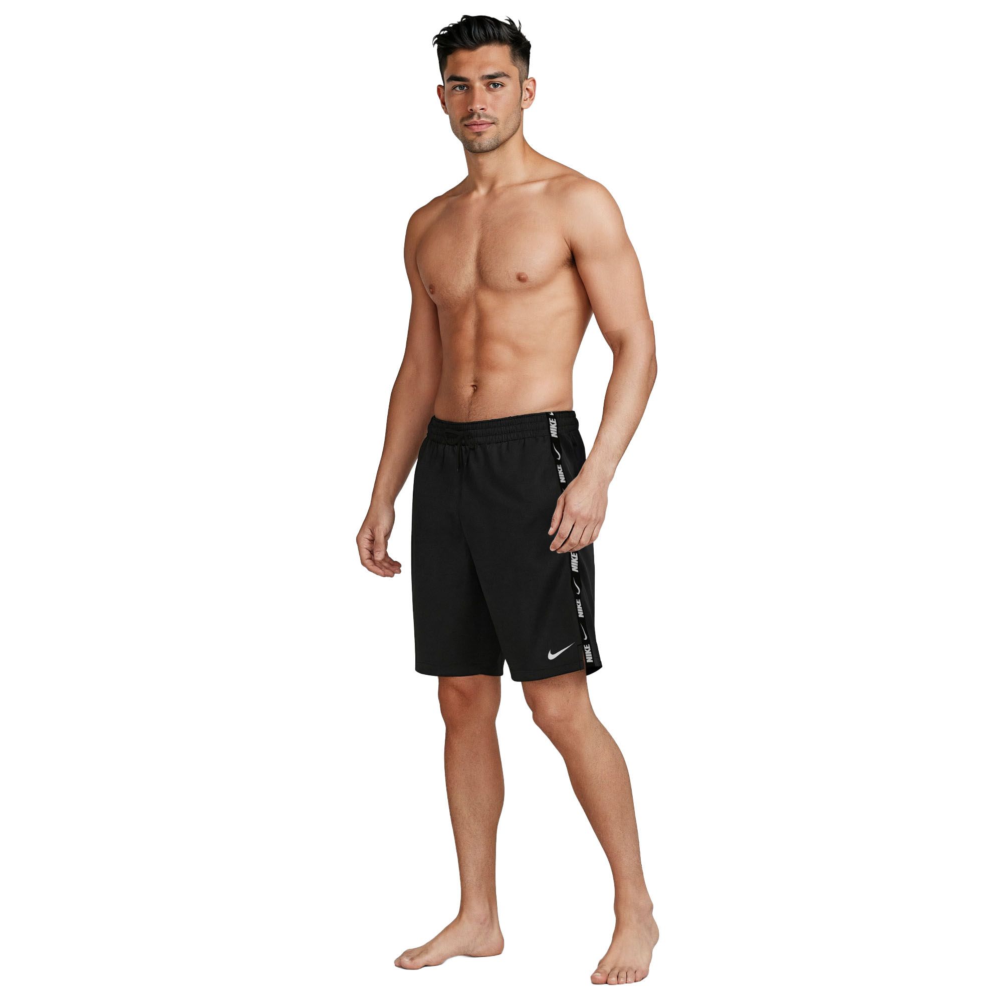 Nike Men's Logo Tape Swim Breaker 9" Swim Trunks product image