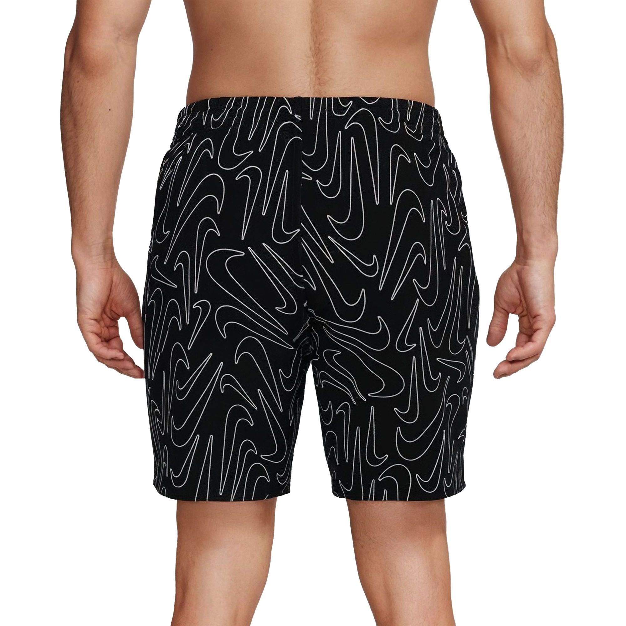 Nike Men's Swim Breaker Tossed Swoosh 7" Swim Trunks product image