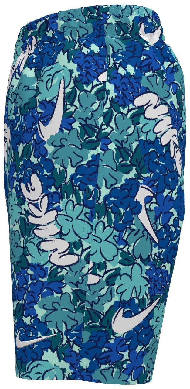 Nike Boys' Doodle Floral 7" Lined Volley Swim Shorts product image