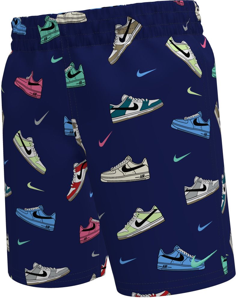 Nike Little Boys' Sneaker Print Long Sleeve Top & Short Swim Set product image